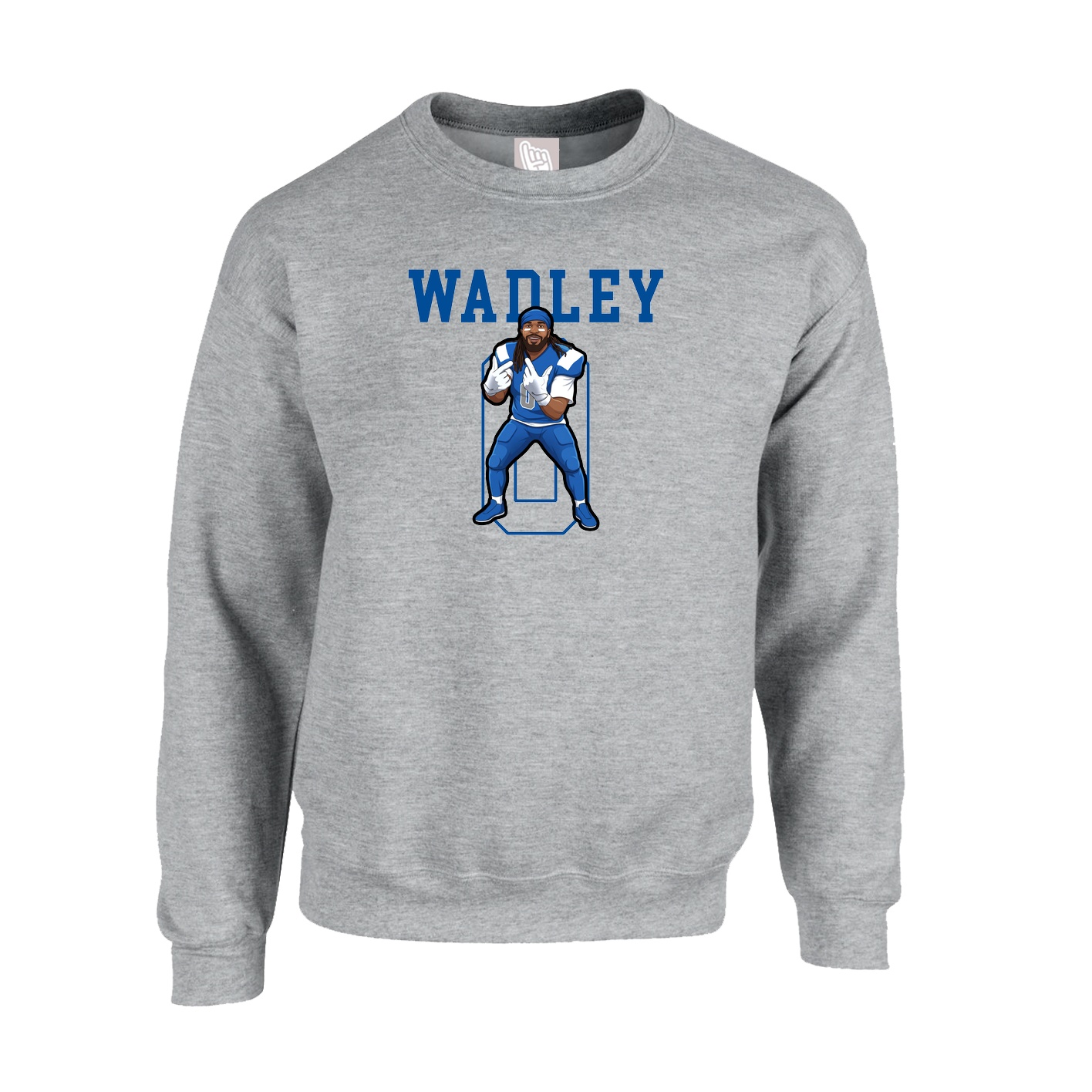 Fleece Crew — Shirsey in Grey