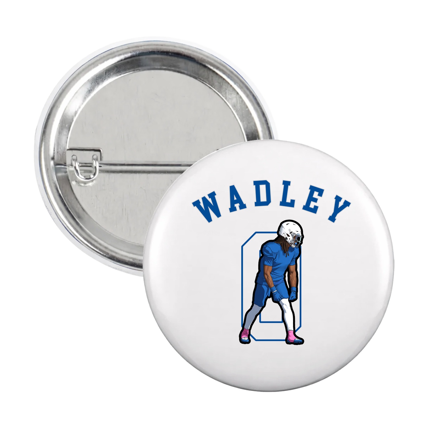 Game Day Button — Shirsey Arch in White