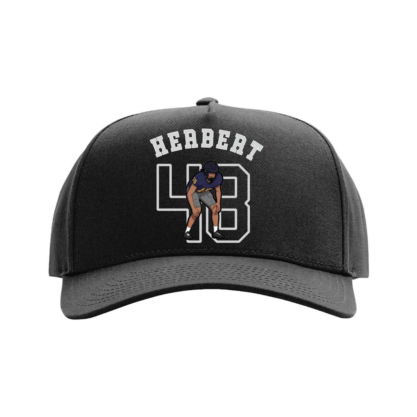 Full Fabric Five-Panel Champ Cap