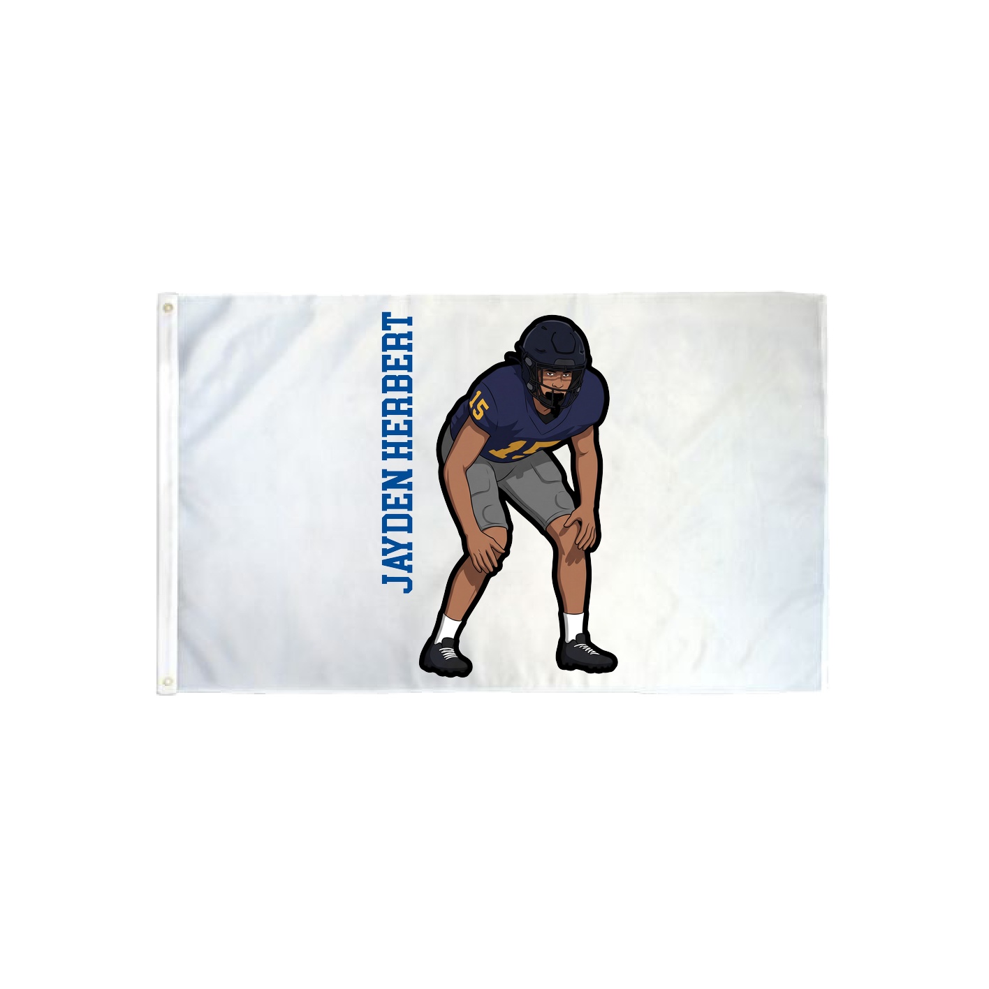 3x5 Flag — Name Vertical in Classic