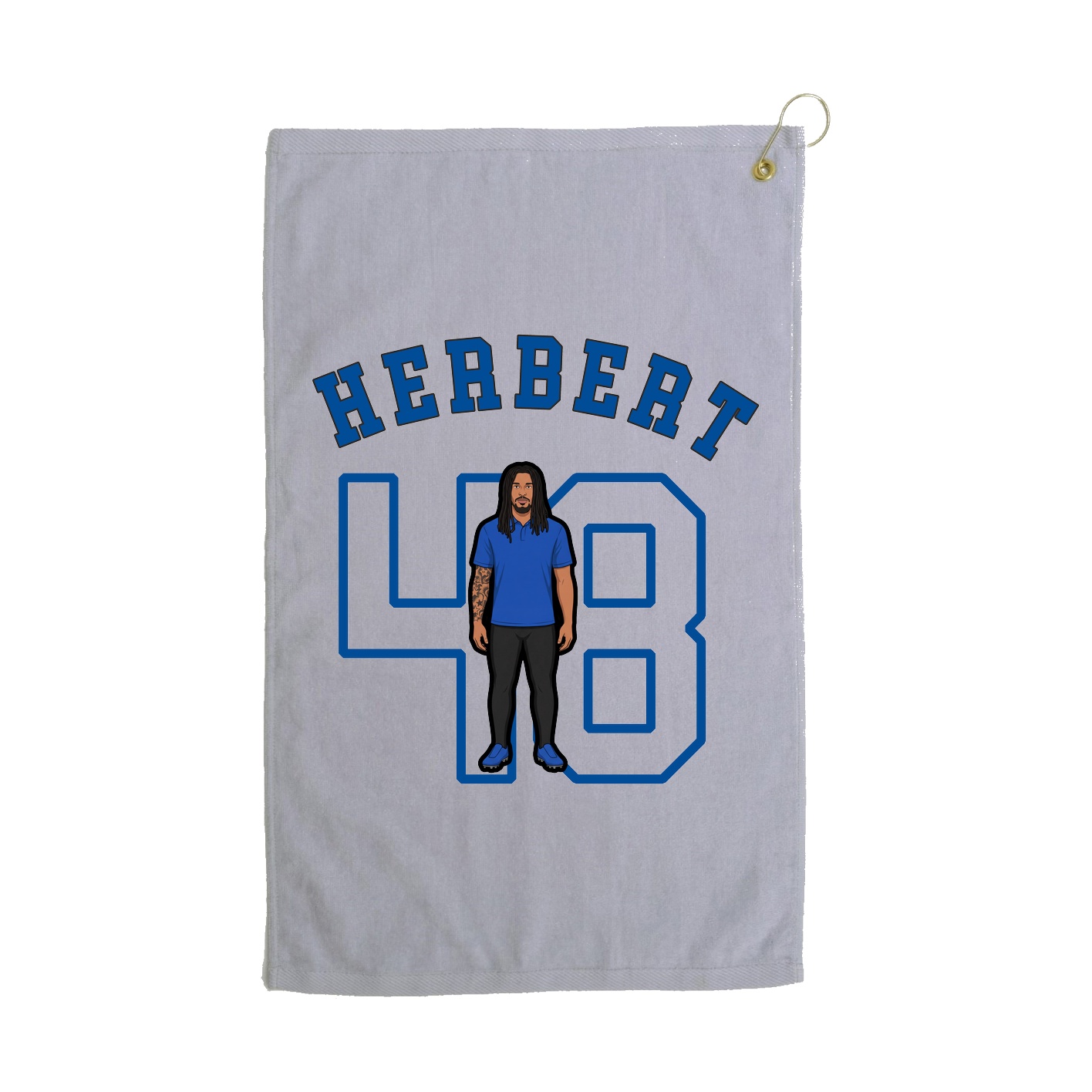 Golf Towel — Shirsey Arch in Grey