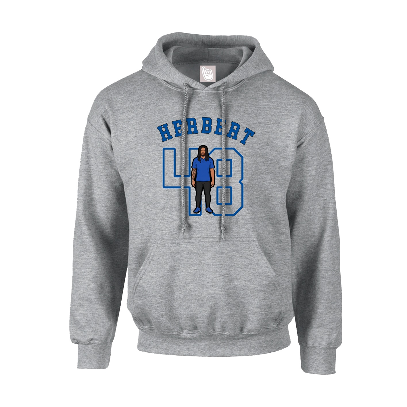 Youth Hoodie — Shirsey Arch in Grey