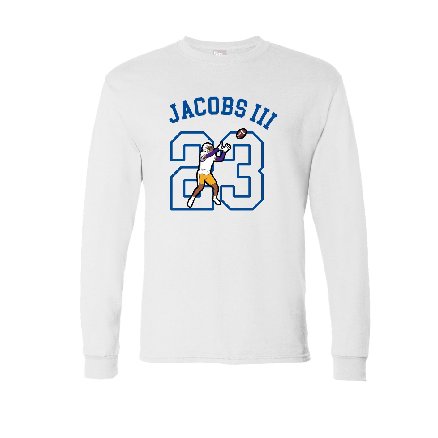 Long Sleeve Tee — Shirsey Arch in White