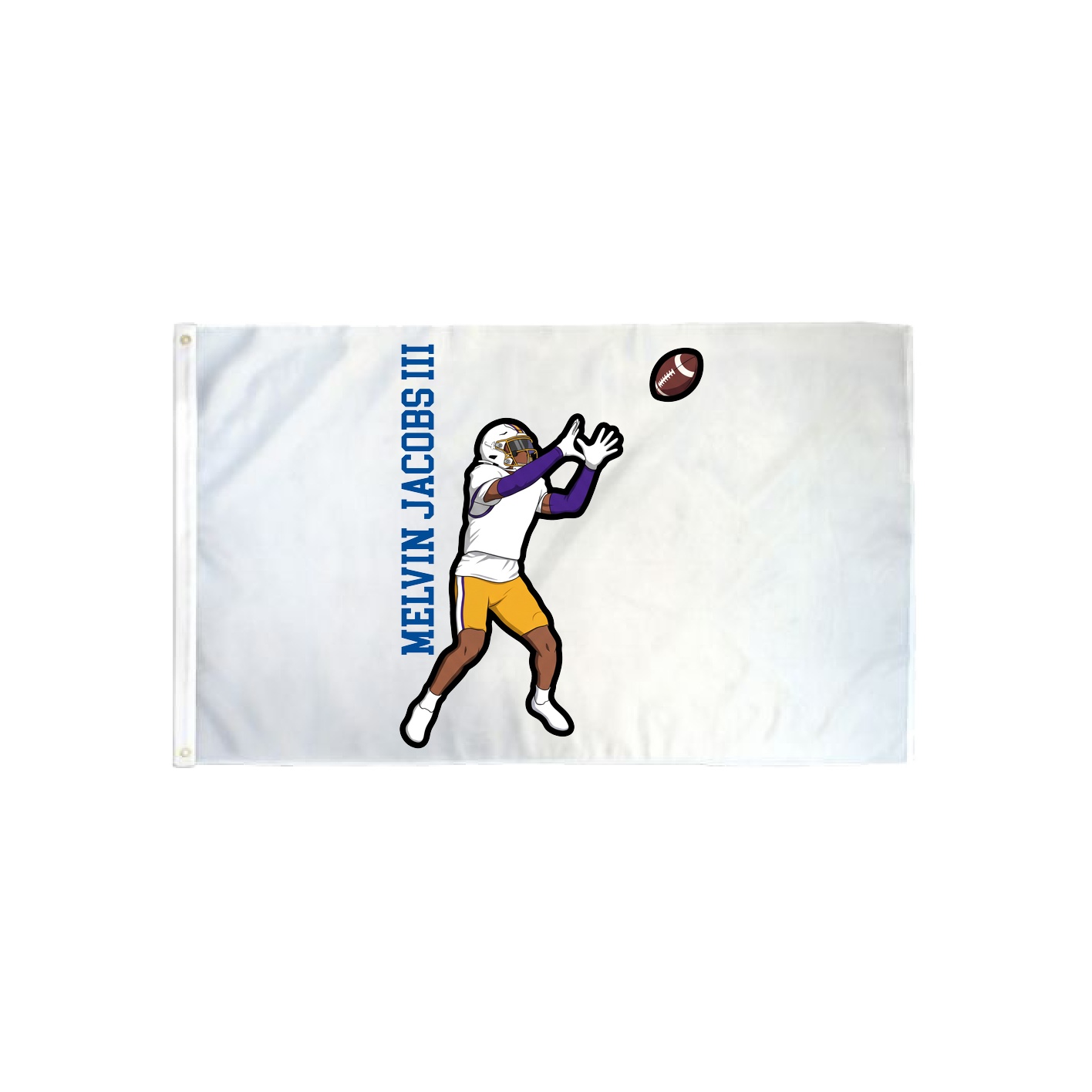 3x5 Flag — Name Vertical in Classic