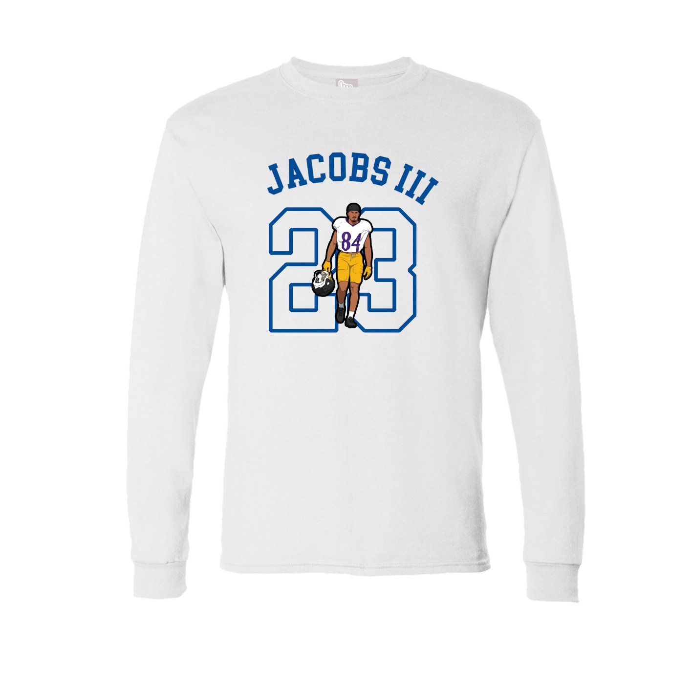 Long Sleeve Tee — Shirsey Arch in White