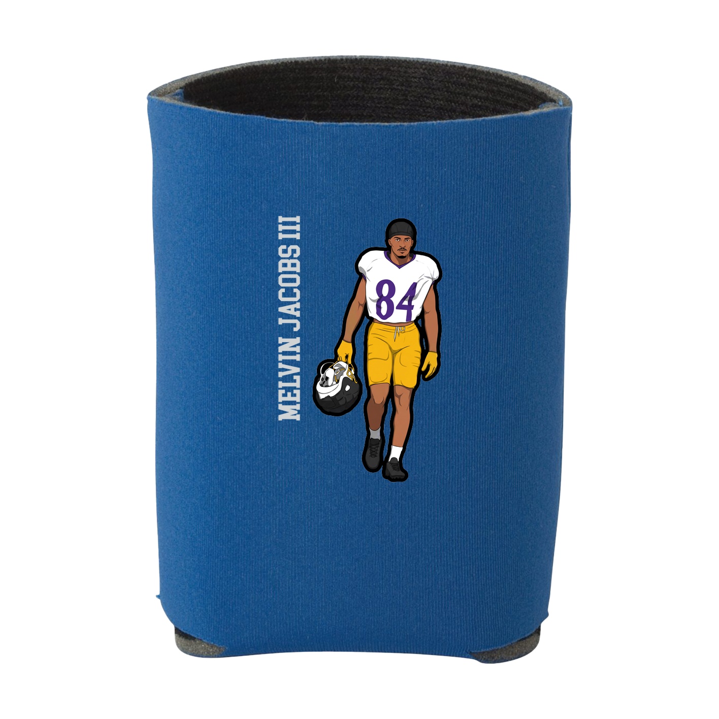 Can Holder — Name Vertical in Royal