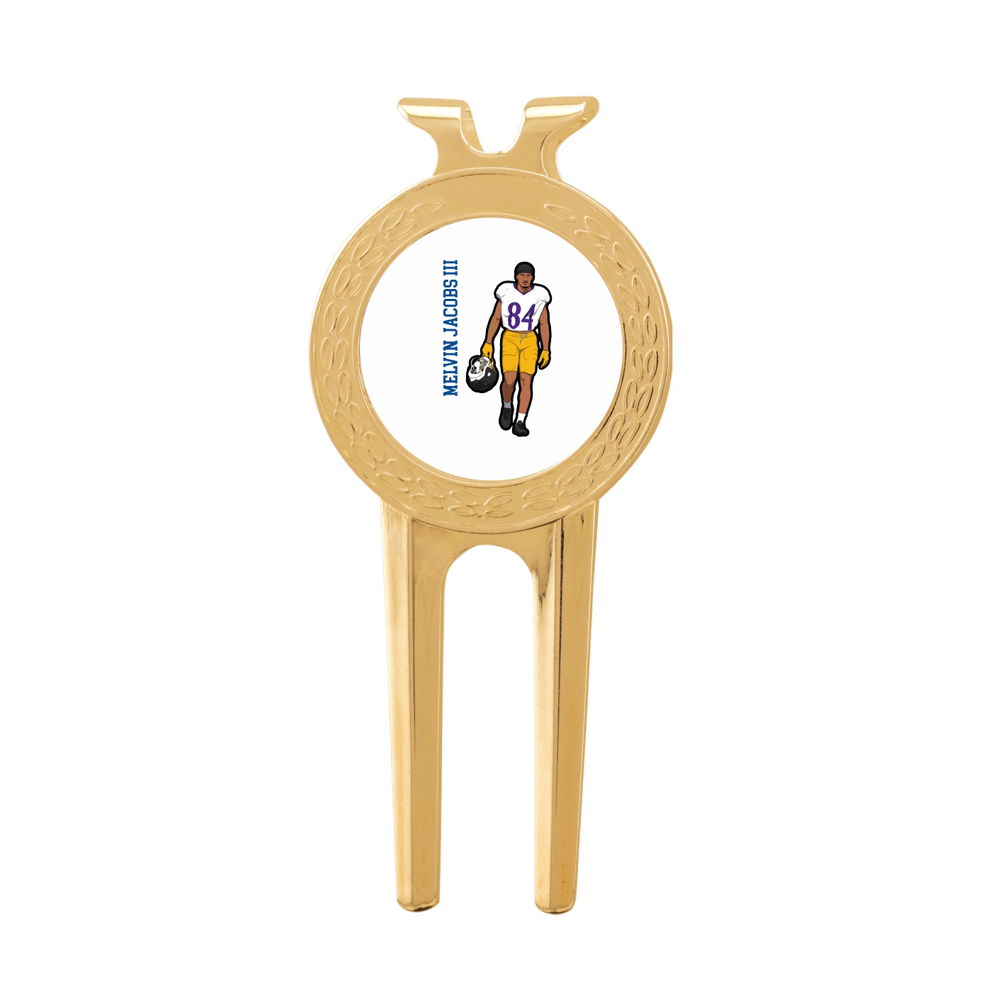 Divot Tool with Ball Marker — Name Vertical in Classic