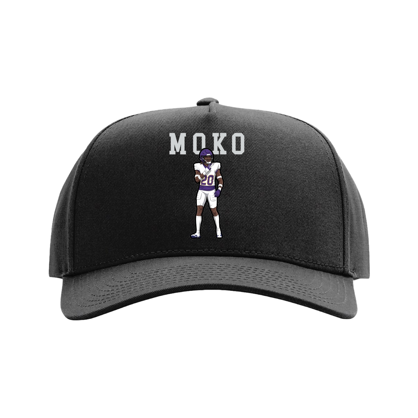 Full Fabric Five-Panel Champ Cap