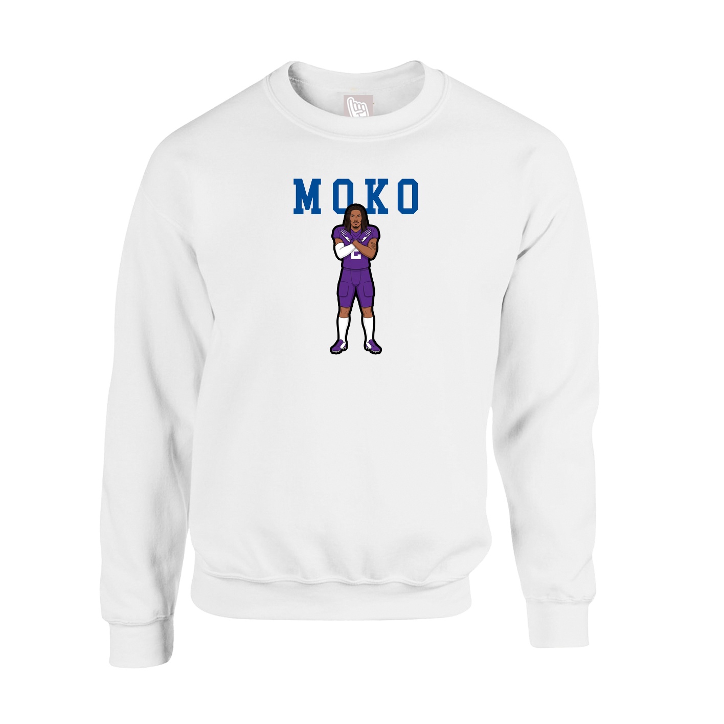 Fleece Crew — Shirsey in White