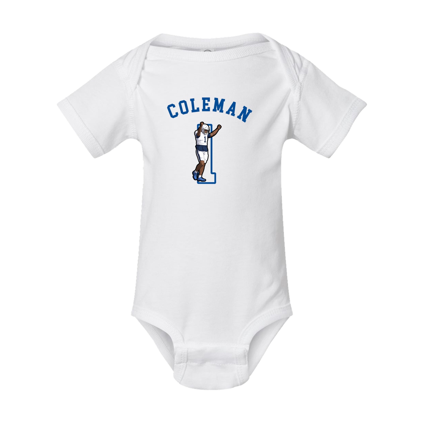 Baby Onesie — Shirsey Arch in White