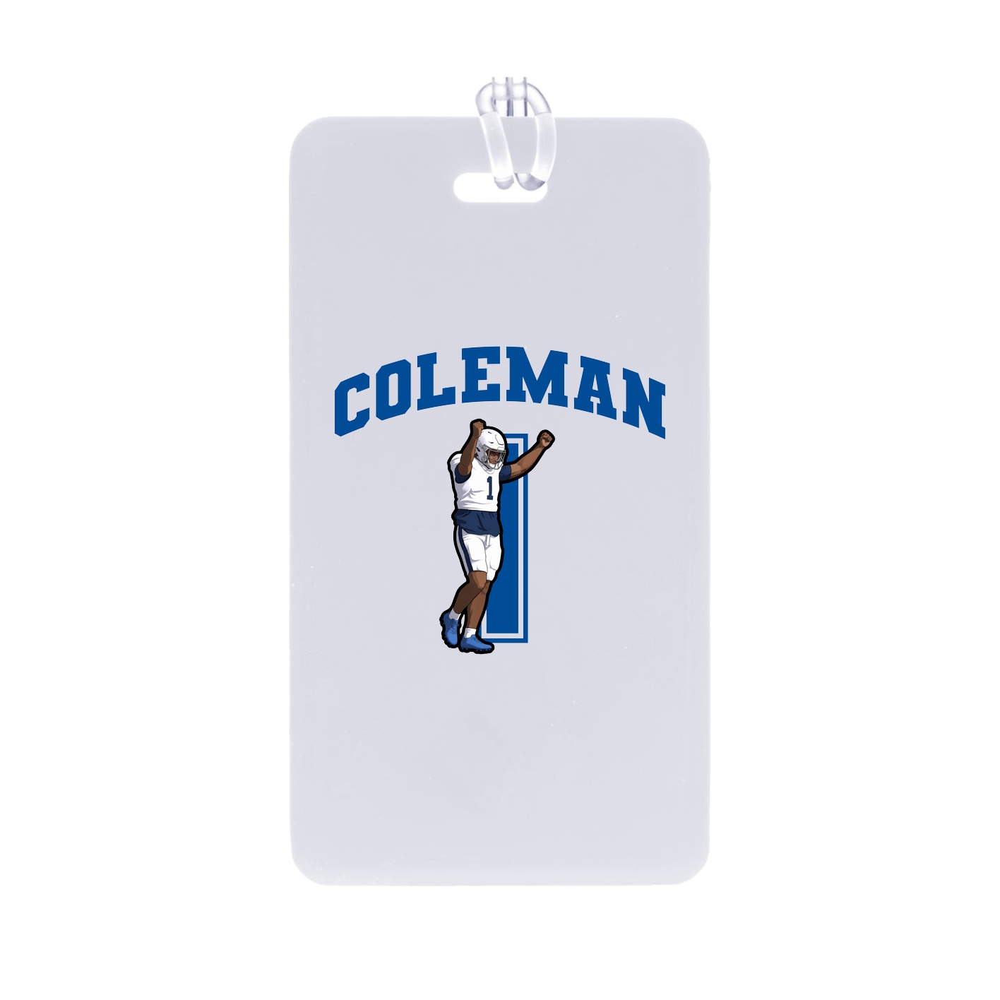 Bag Tag — Number in Classic