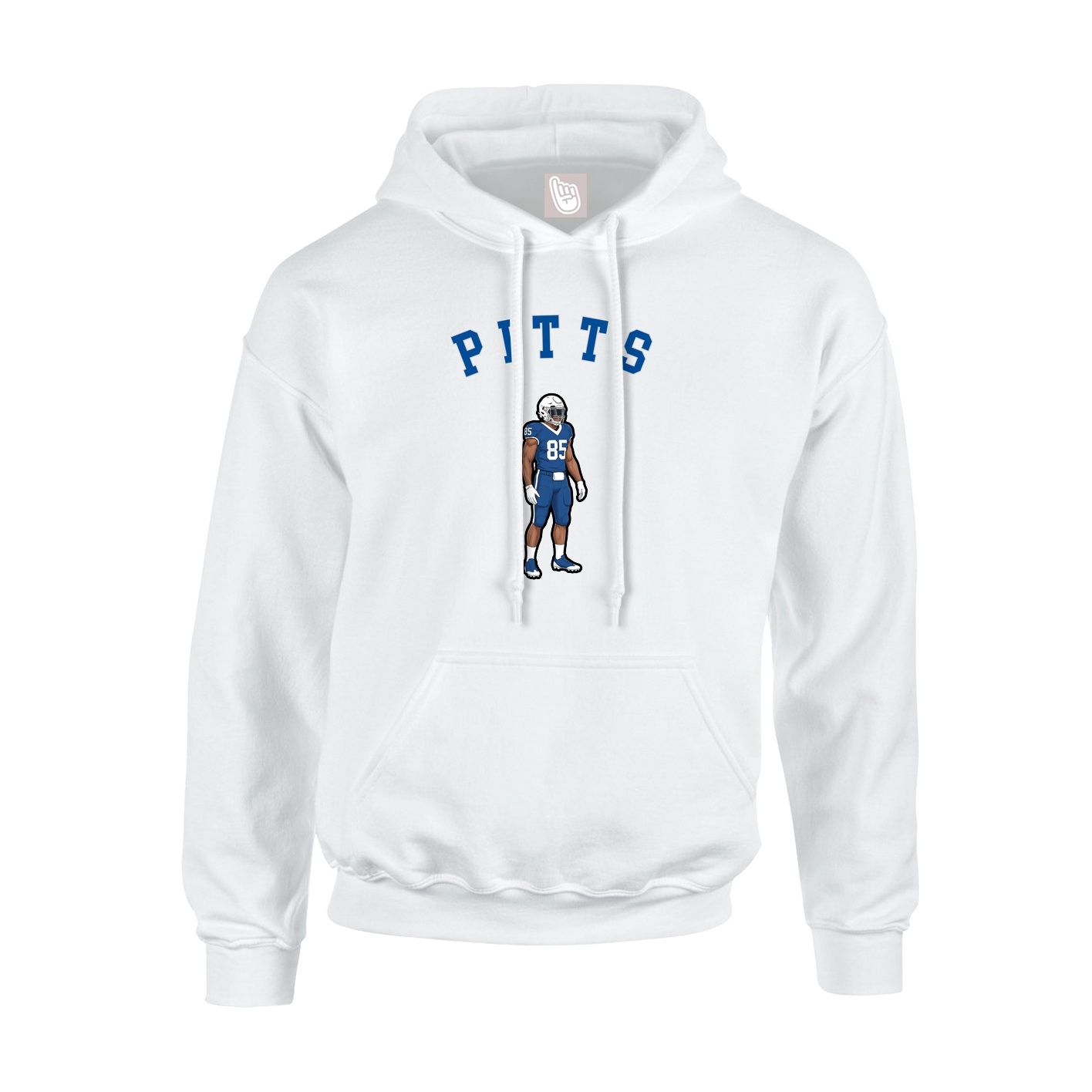 Hoodie — Shirsey Arch in White