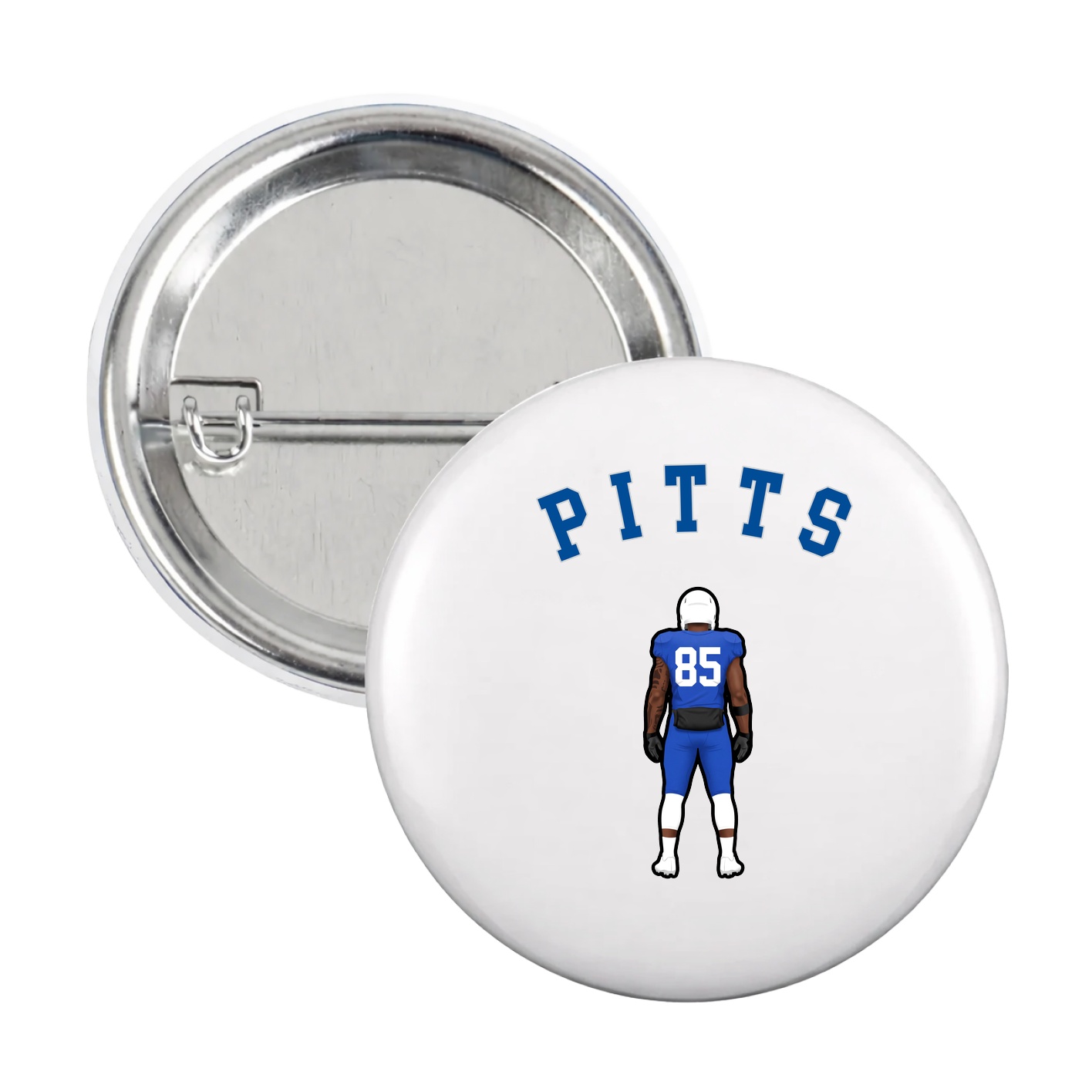 Game Day Button — Shirsey Arch in White