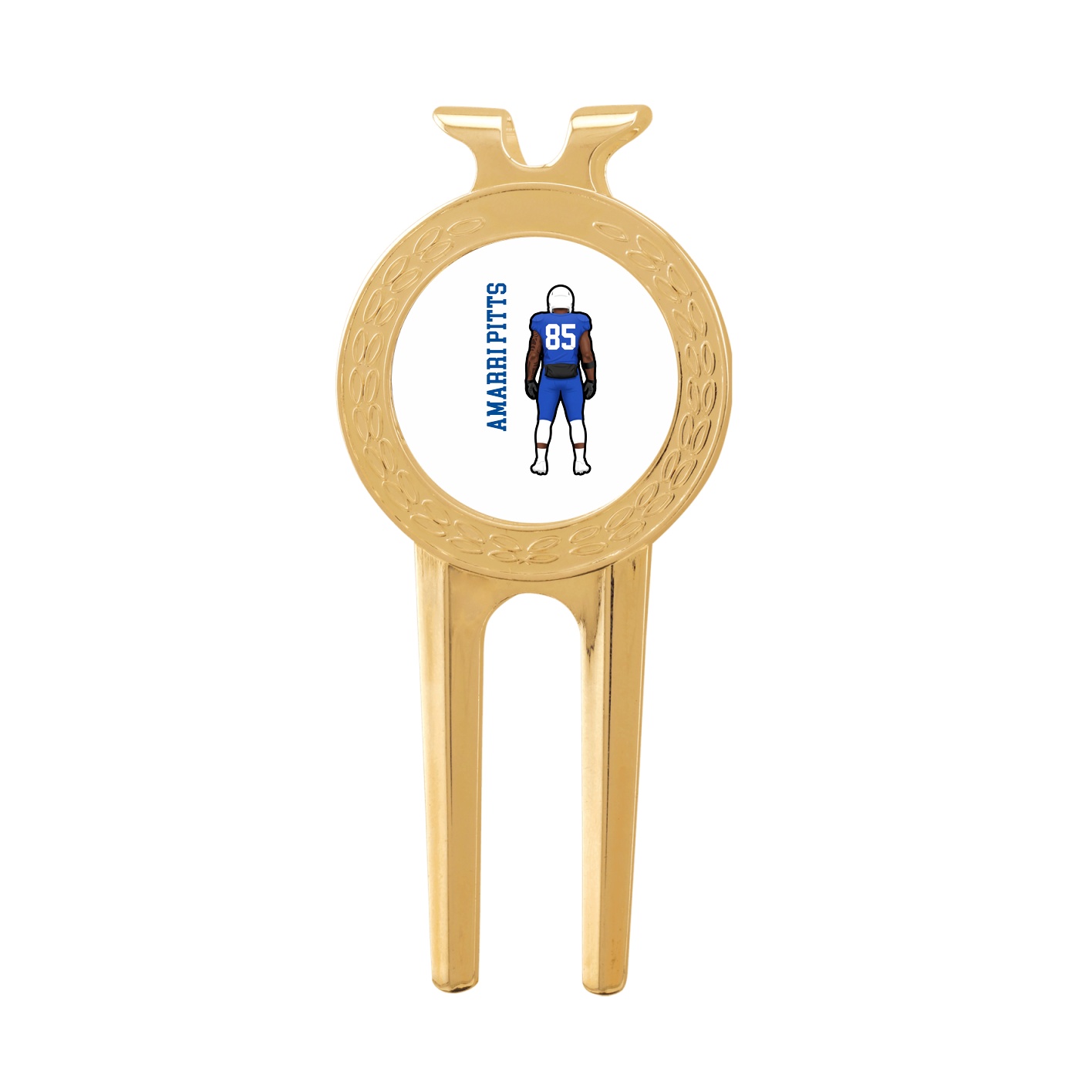 Divot Tool with Ball Marker — Name Vertical in Classic