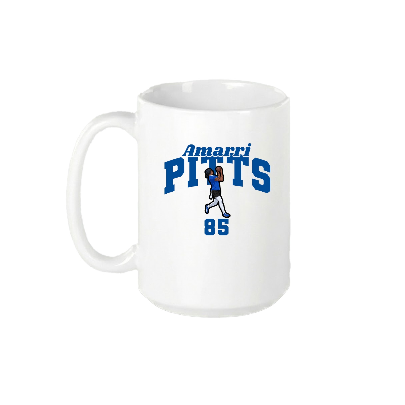 15oz Coffee Mug — Signature Arch in White