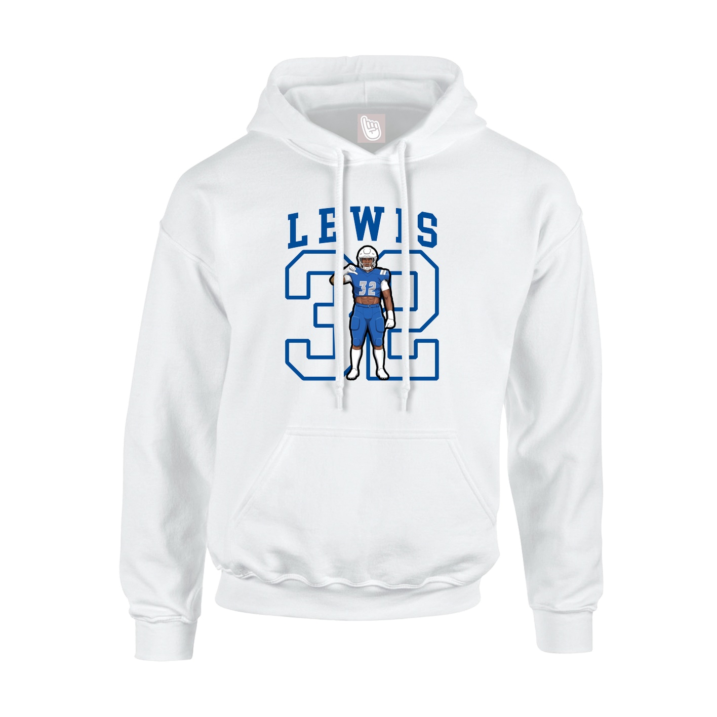 Hoodie — Shirsey in White
