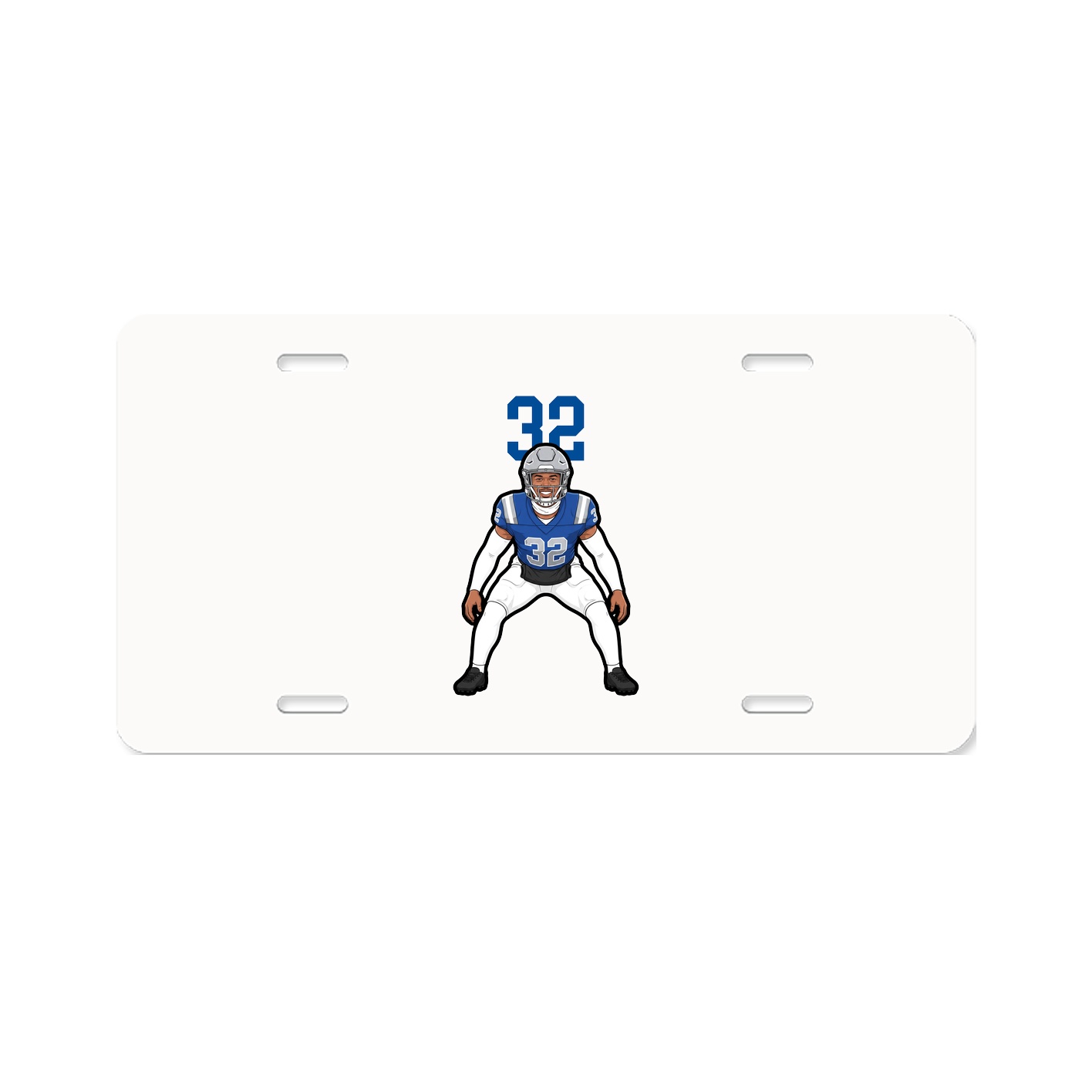 Aluminum License Plate