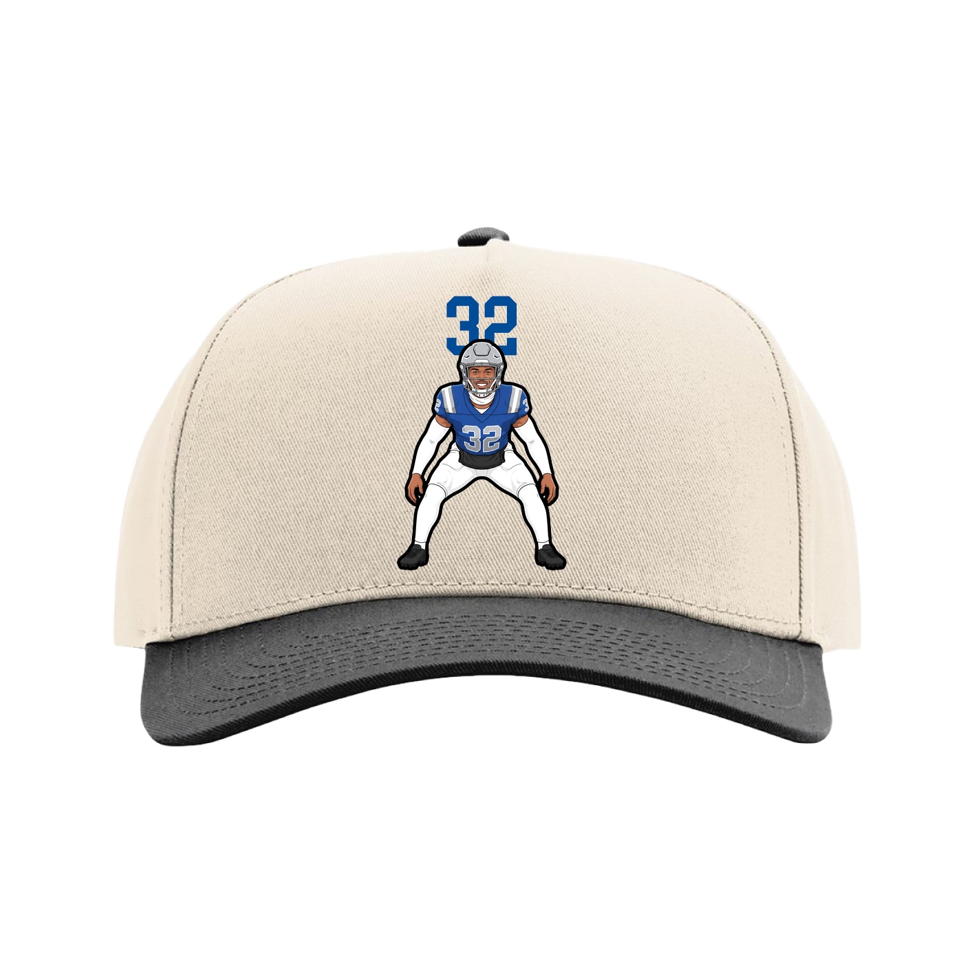 Full Fabric Five-Panel Champ Cap