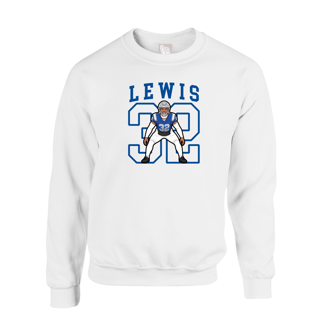 Fleece Crew — Shirsey in White