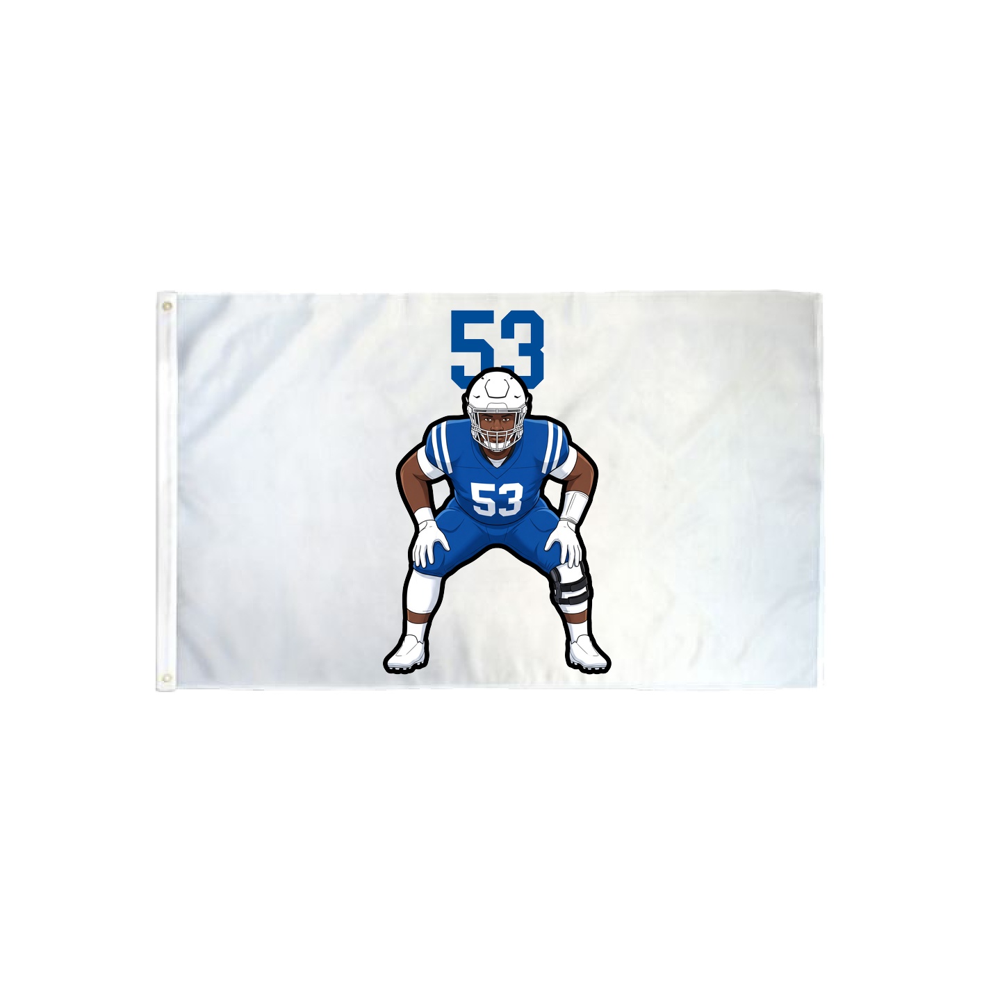 3x5 Flag — Number Top in Classic