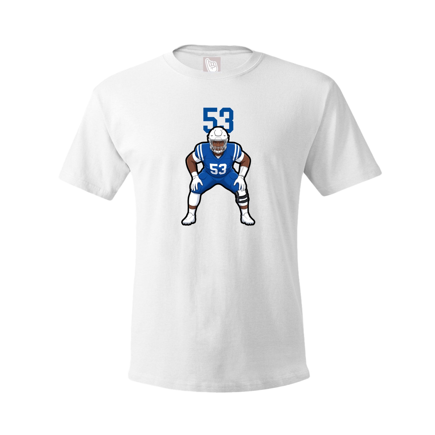 Tee — Number Top in White