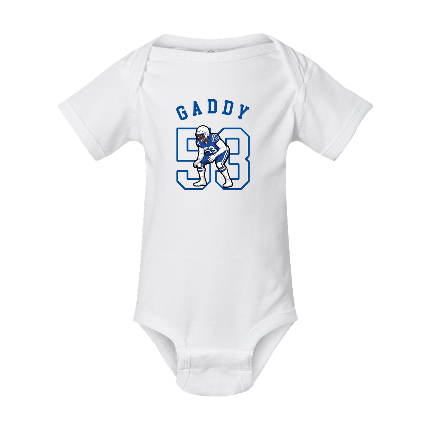 Baby Onesie — Shirsey Arch in White