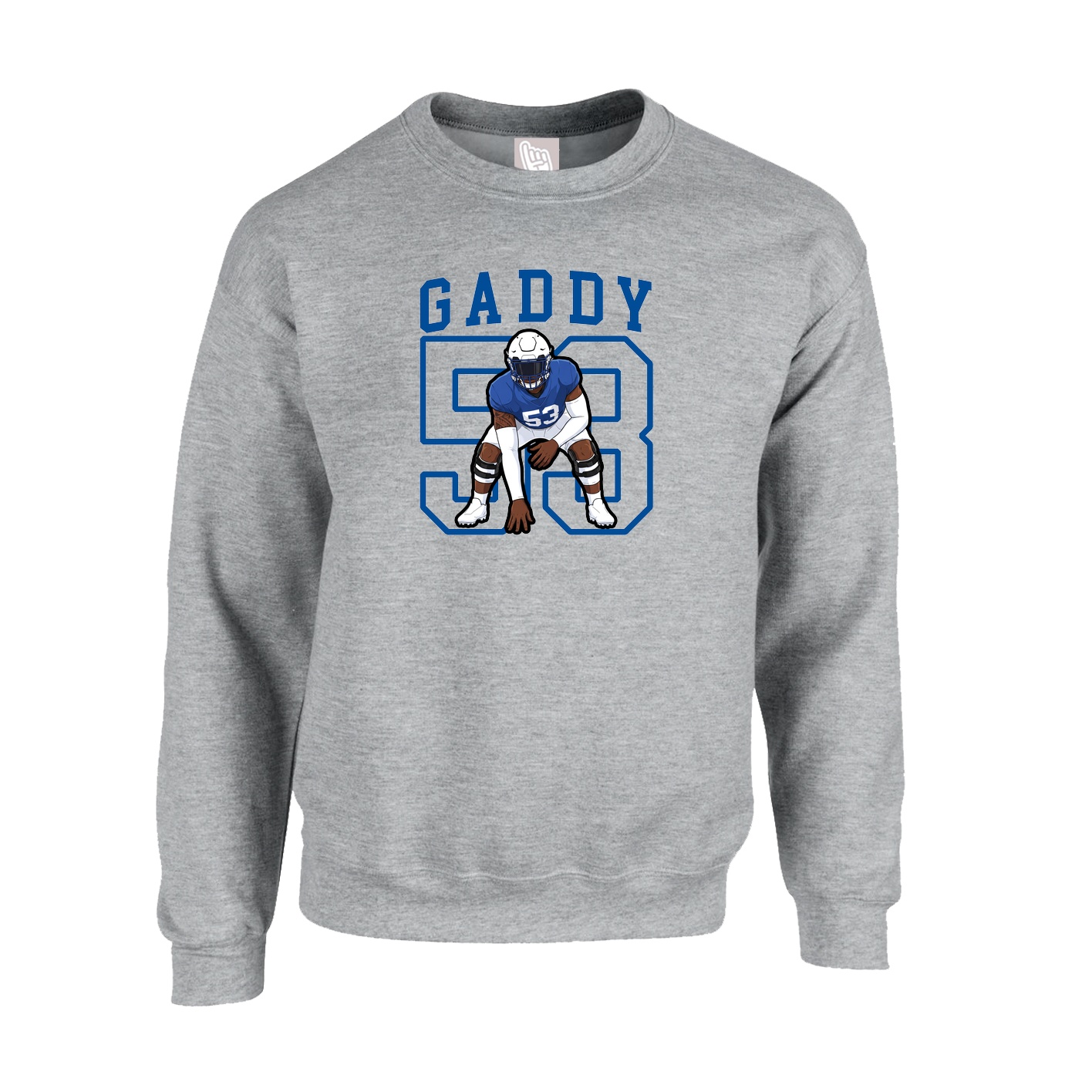 Fleece Crew — Shirsey in Grey