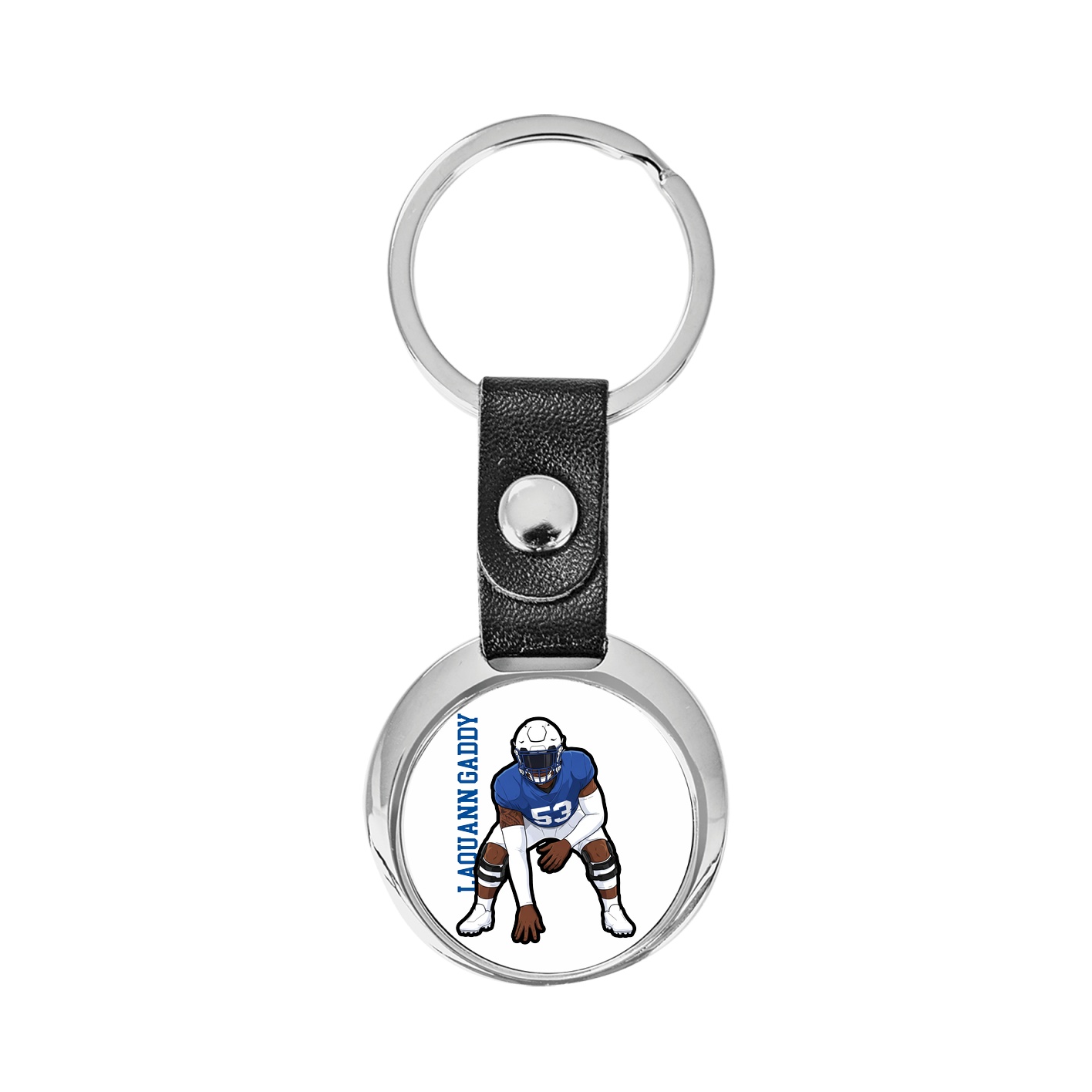 Key Chain — Name Vertical in Classic