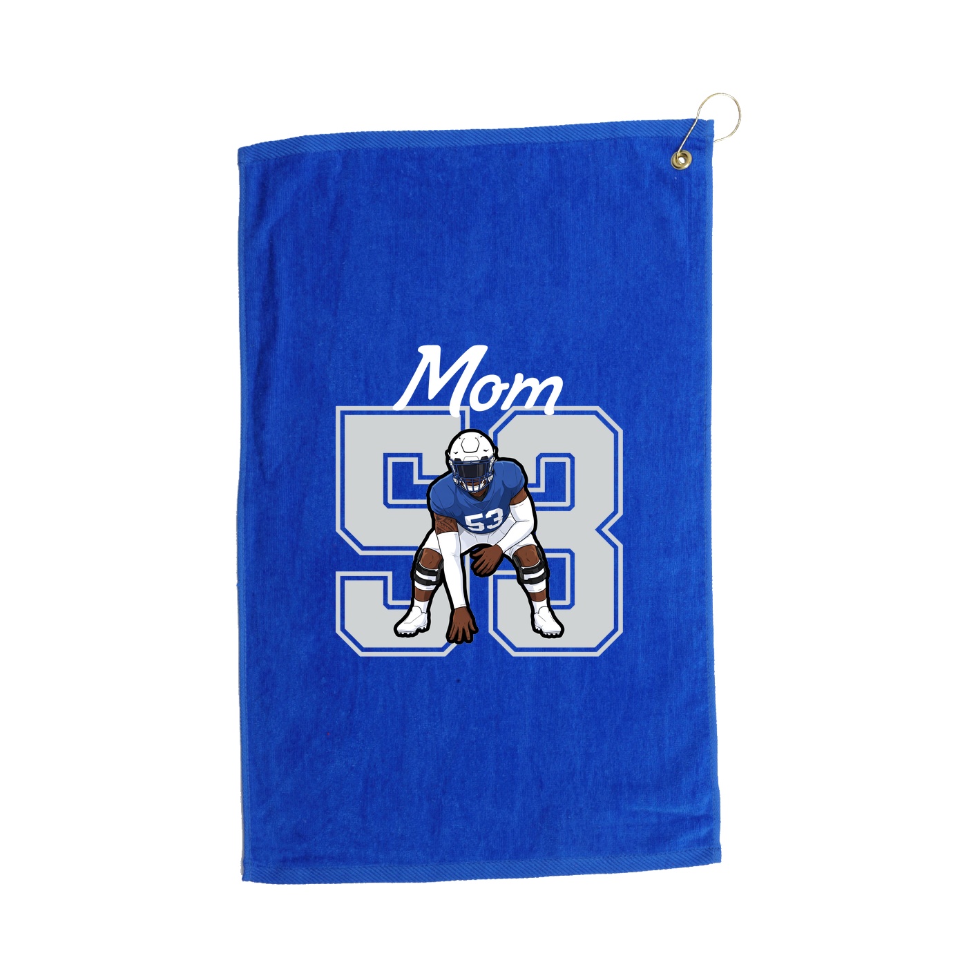 Golf Towel — Mothers Day Shirsey in Royal