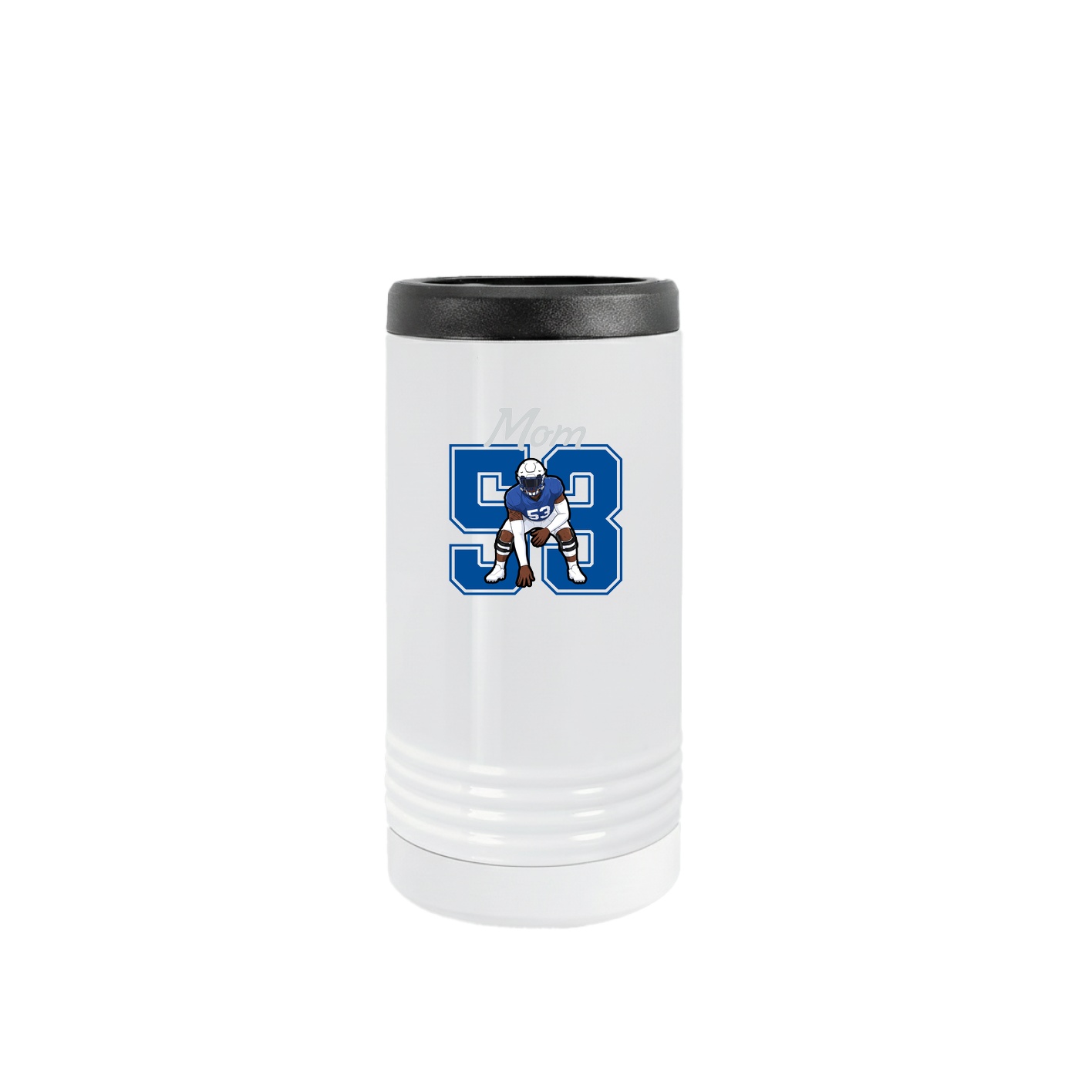 Slim Beverage Holder — Mothers Day Shirsey in White