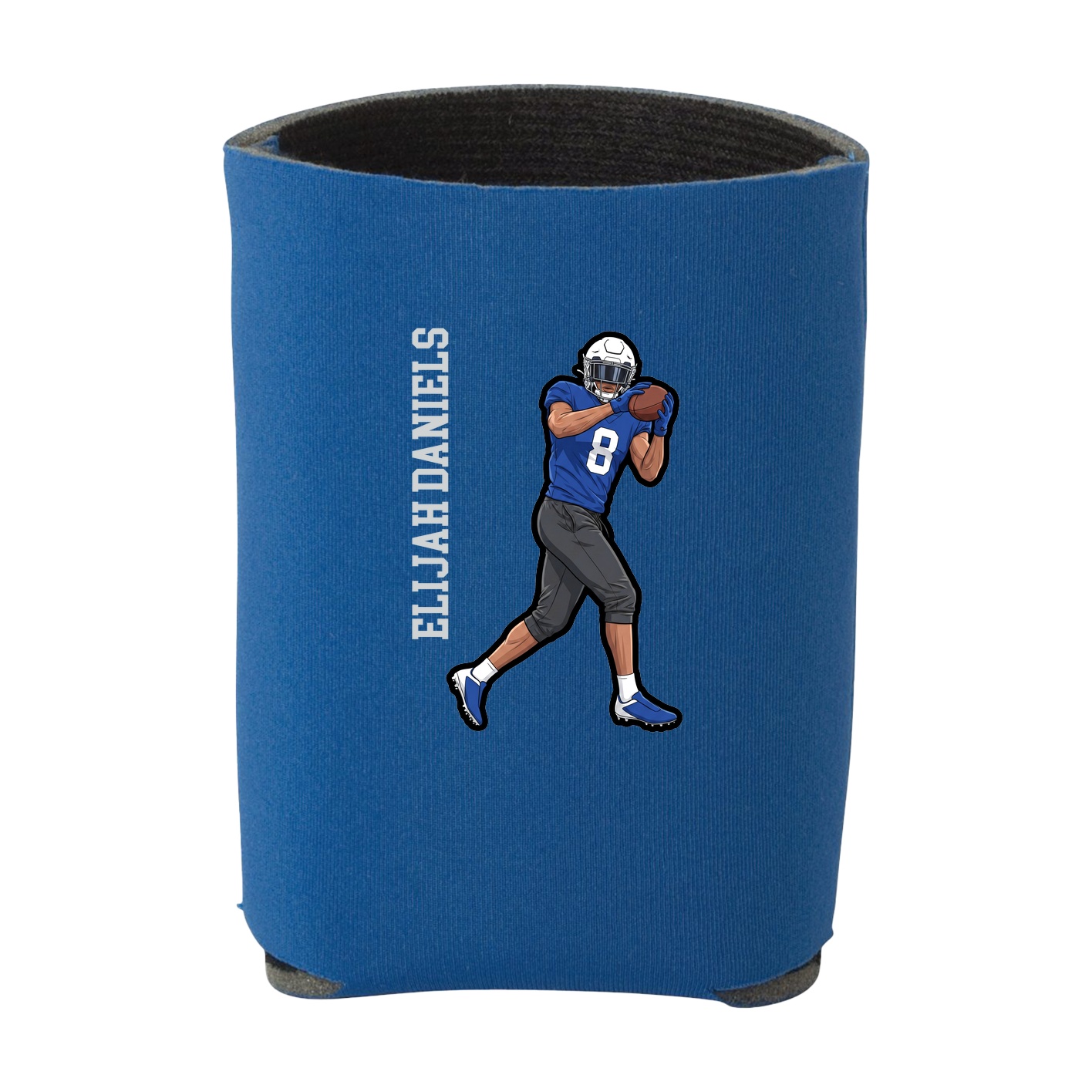 Can Holder — Name Vertical in Royal