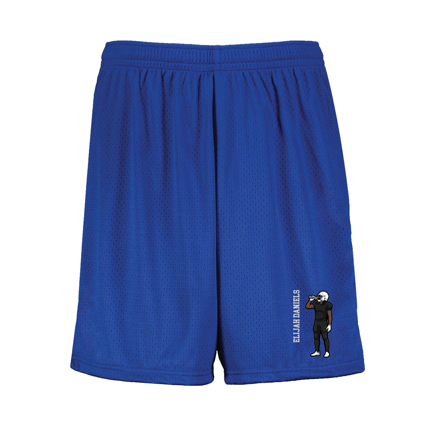 Shorts — Name Vertical in Royal