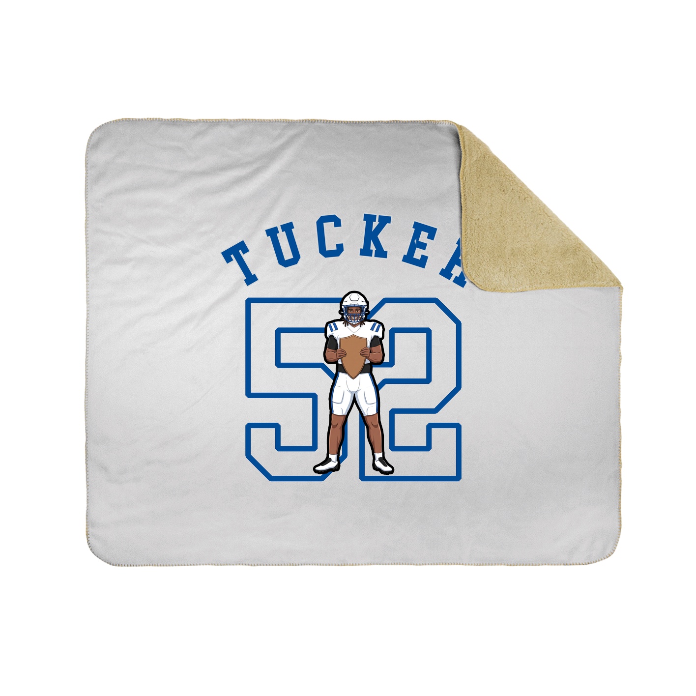 Throw Blanket — Shirsey Arch in White