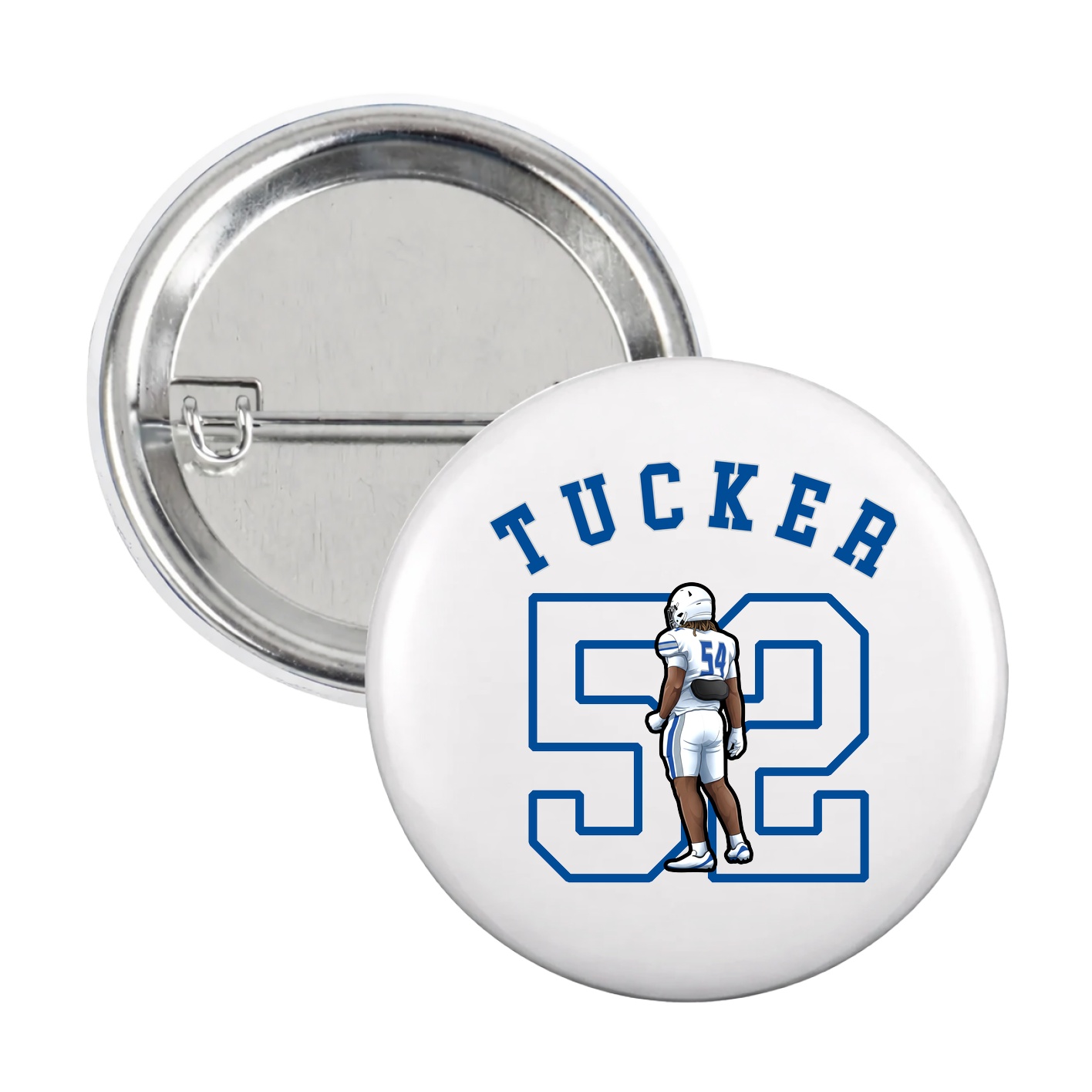 Game Day Button — Shirsey Arch in White