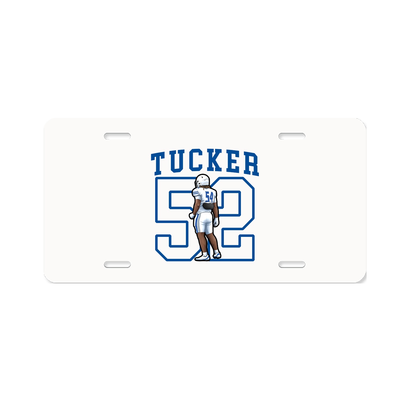 Aluminum License Plate