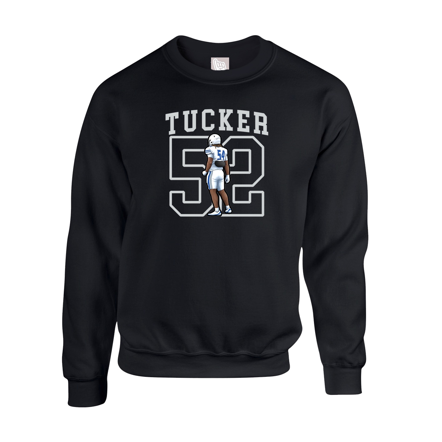 Fleece Crew — Shirsey in Black