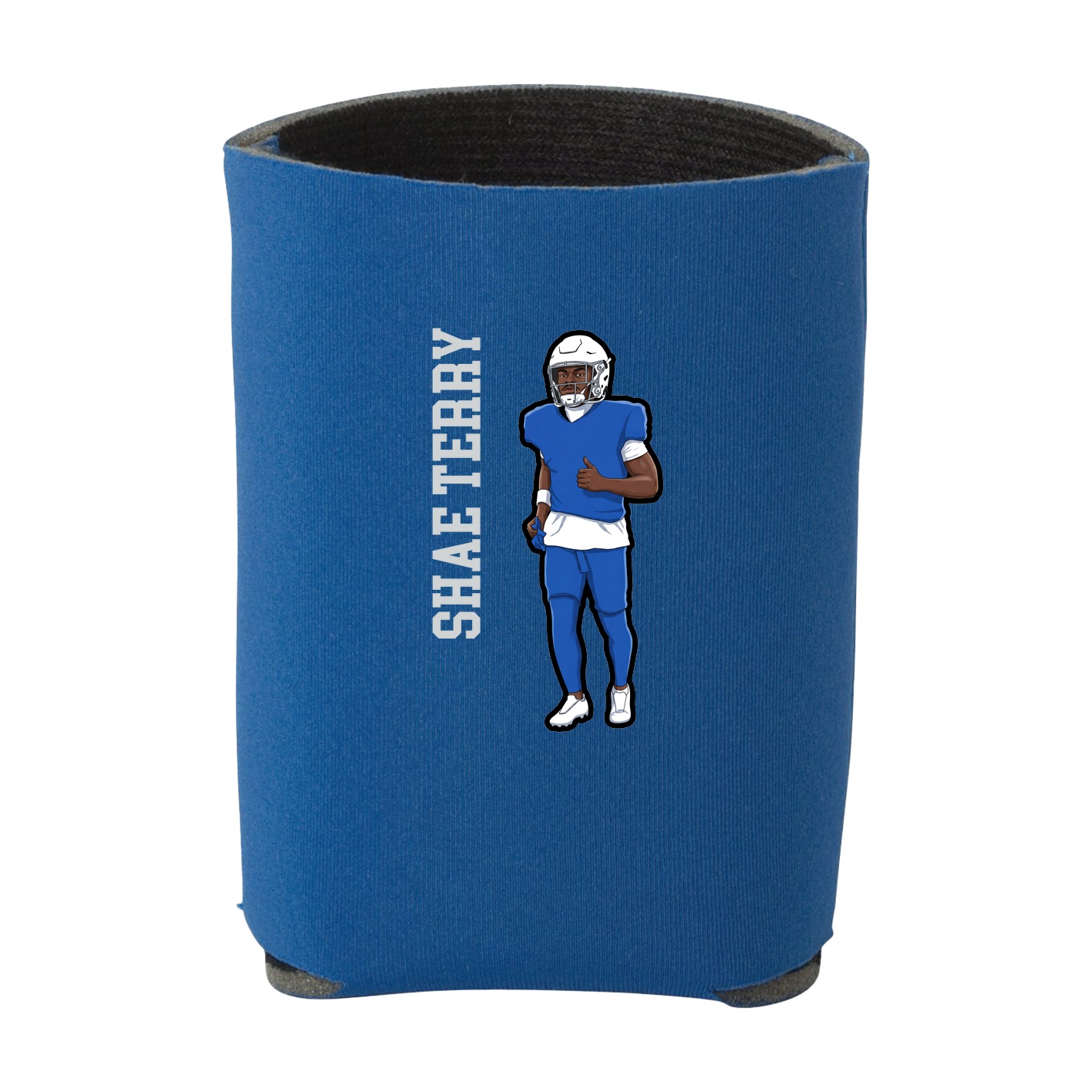Can Holder — Name Vertical in Royal