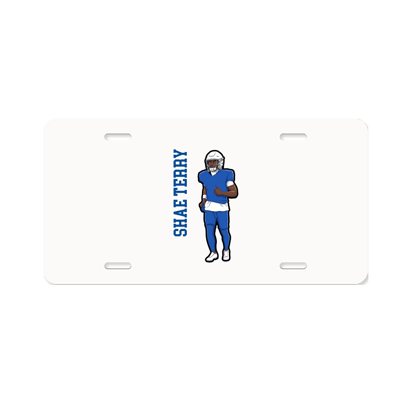 Aluminum License Plate