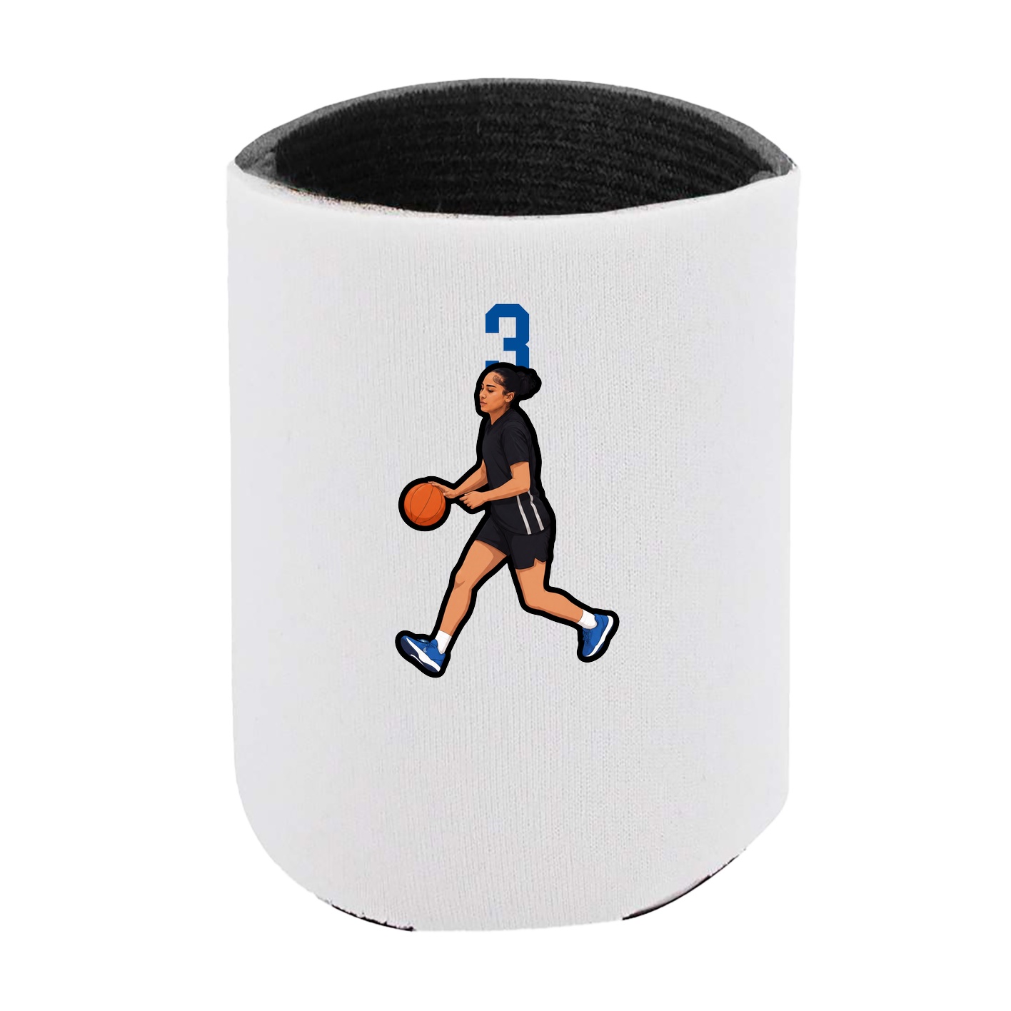 Can Holder — Number Top in White