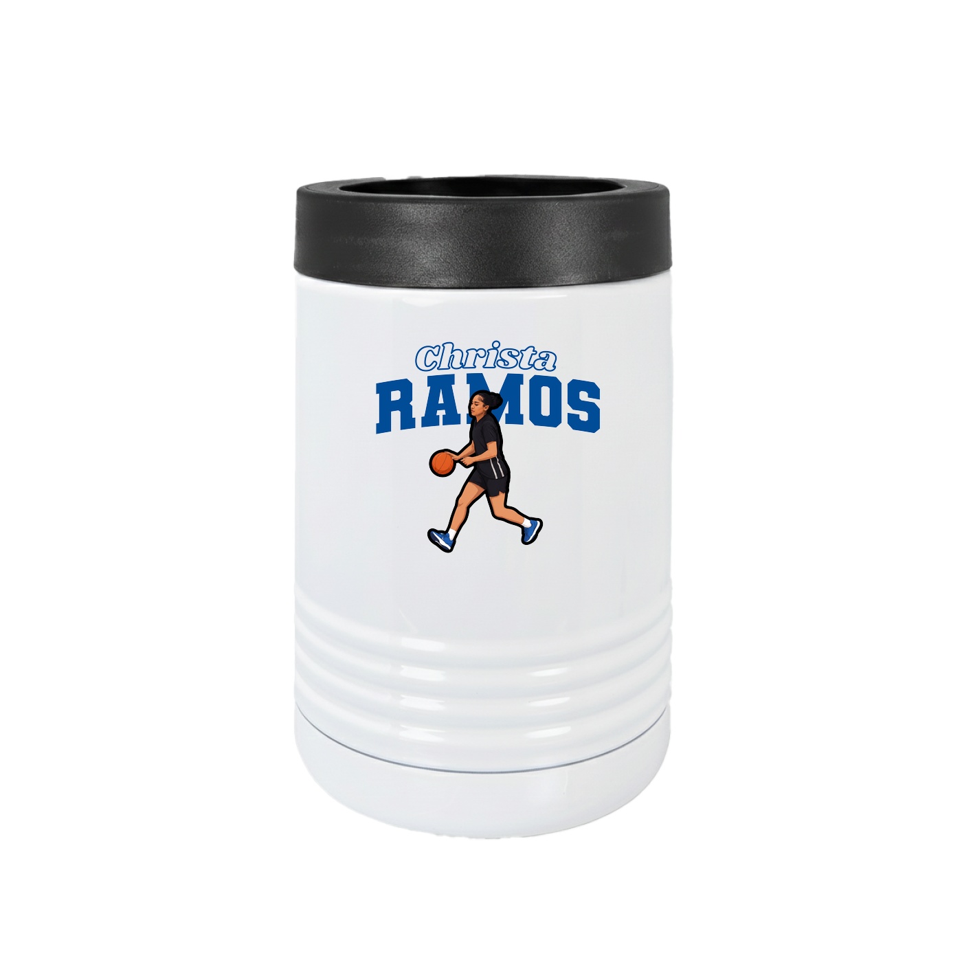 Beverage Holder — Name Arch in White