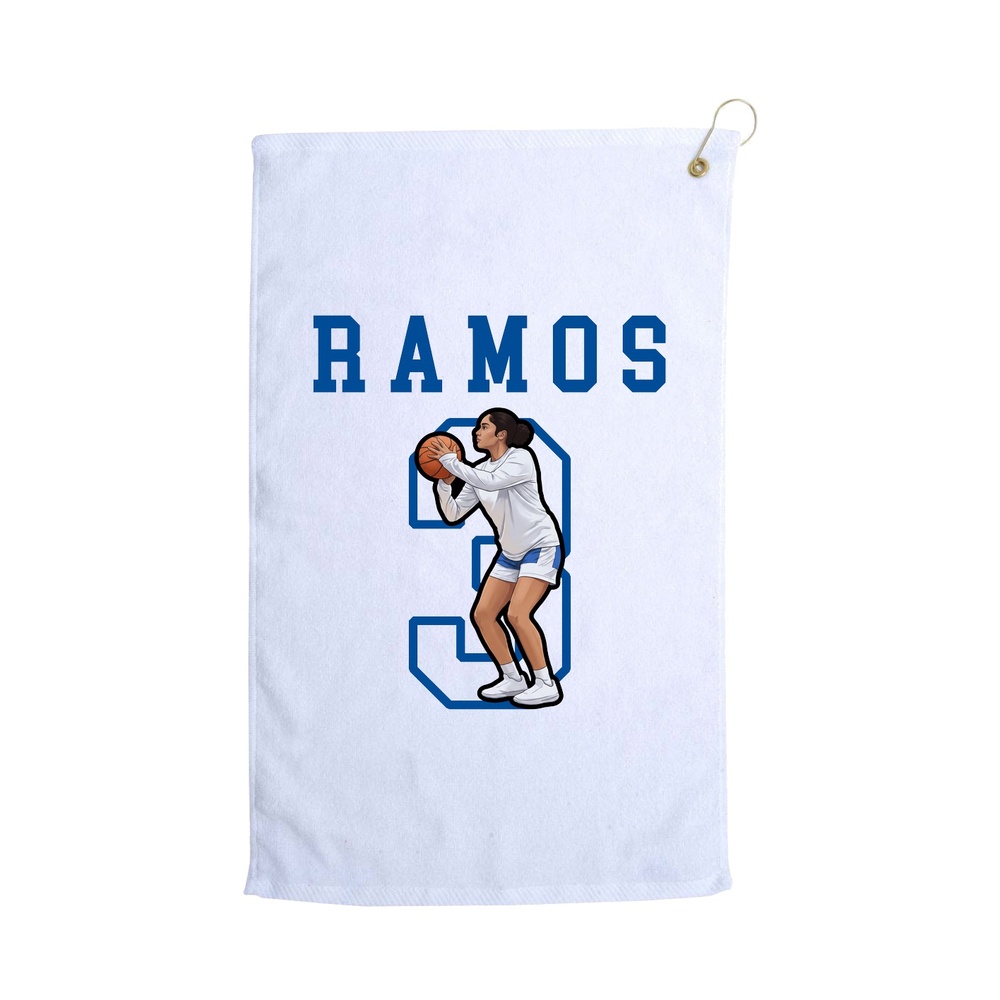 Golf Towel — Shirsey in White