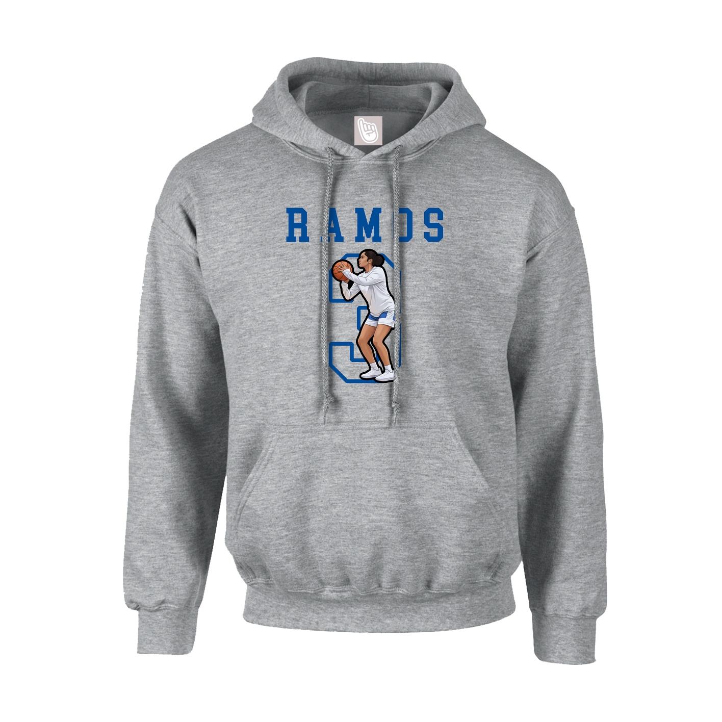 Hoodie — Shirsey in Grey