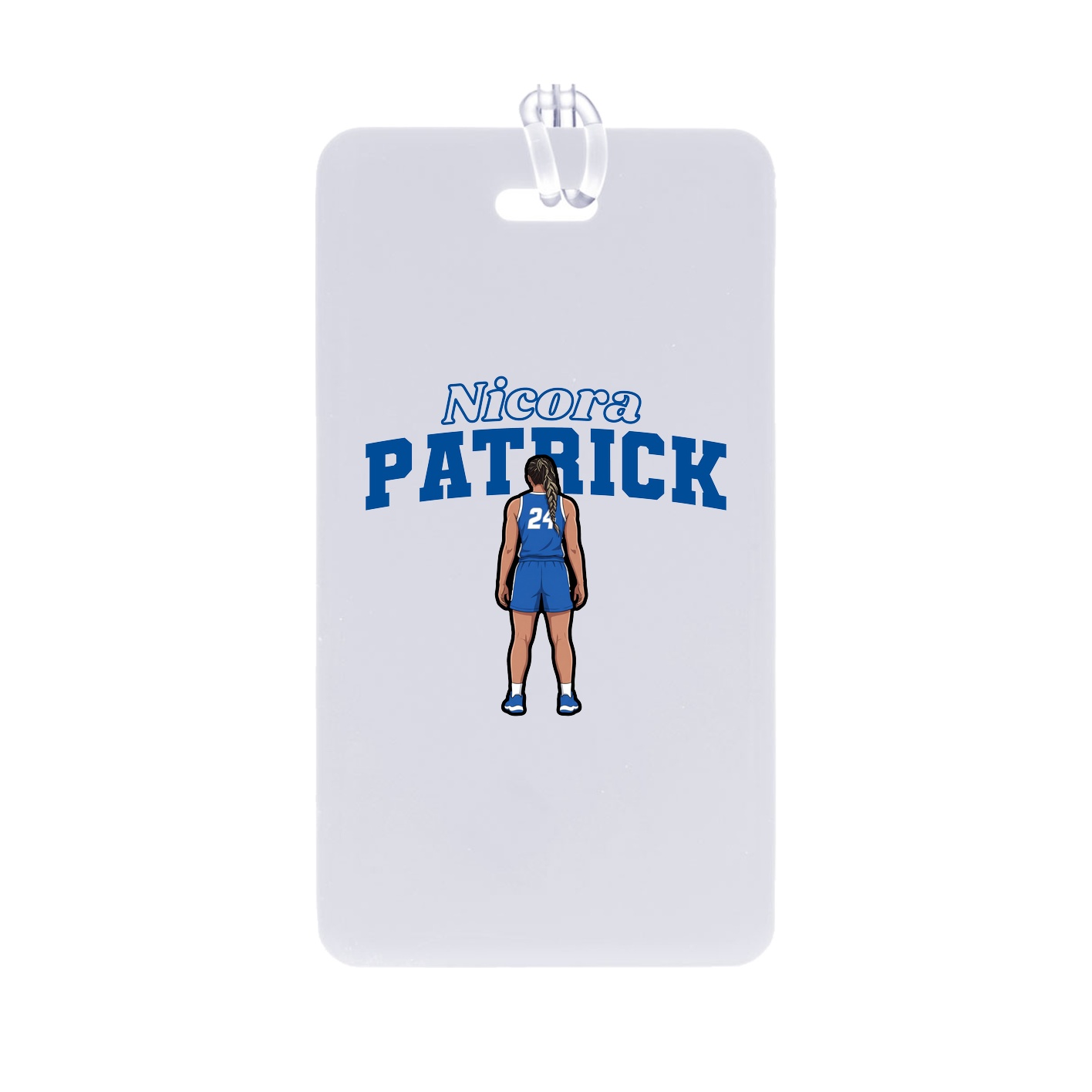 Bag Tag — Name Arch in Classic