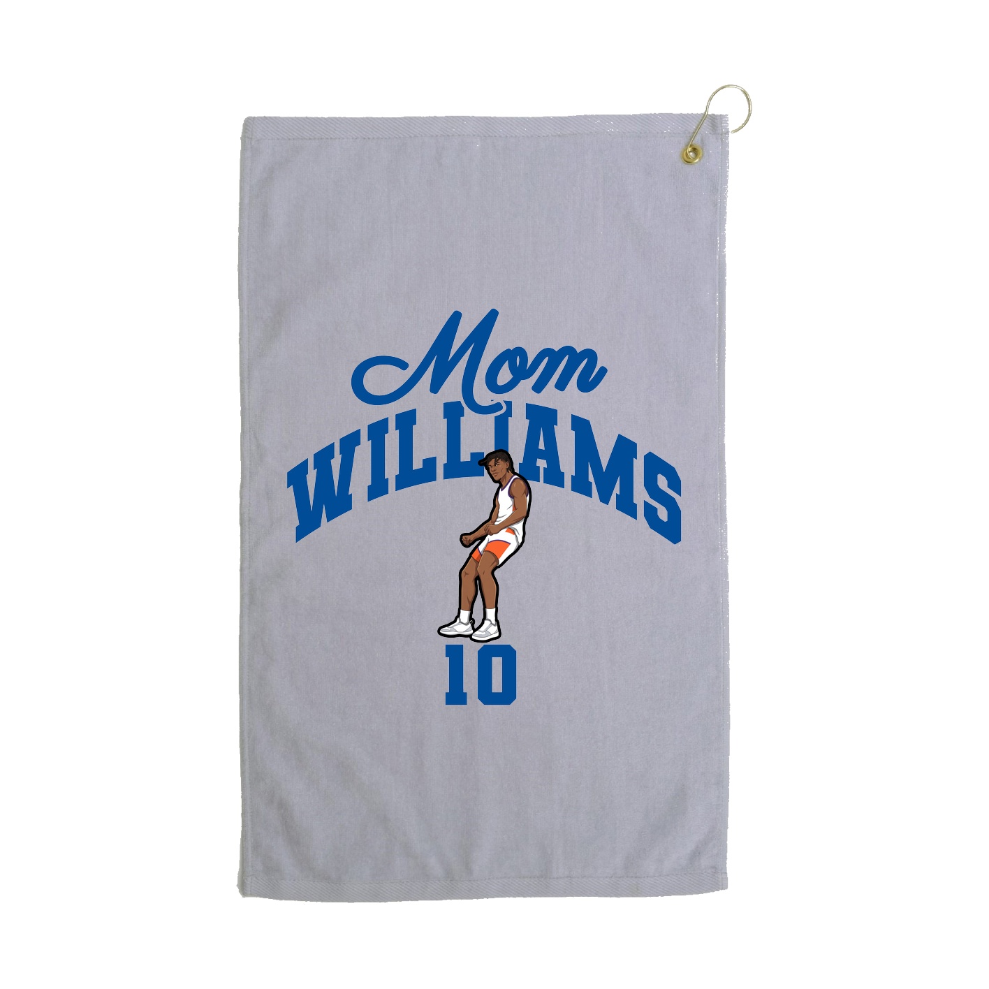 Golf Towel — Mothers Day Arch in Grey
