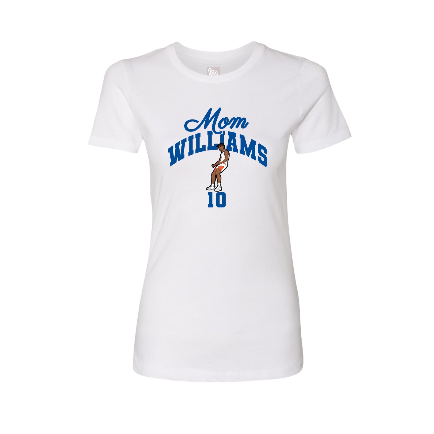 Womens Tee — Mothers Day Arch in White
