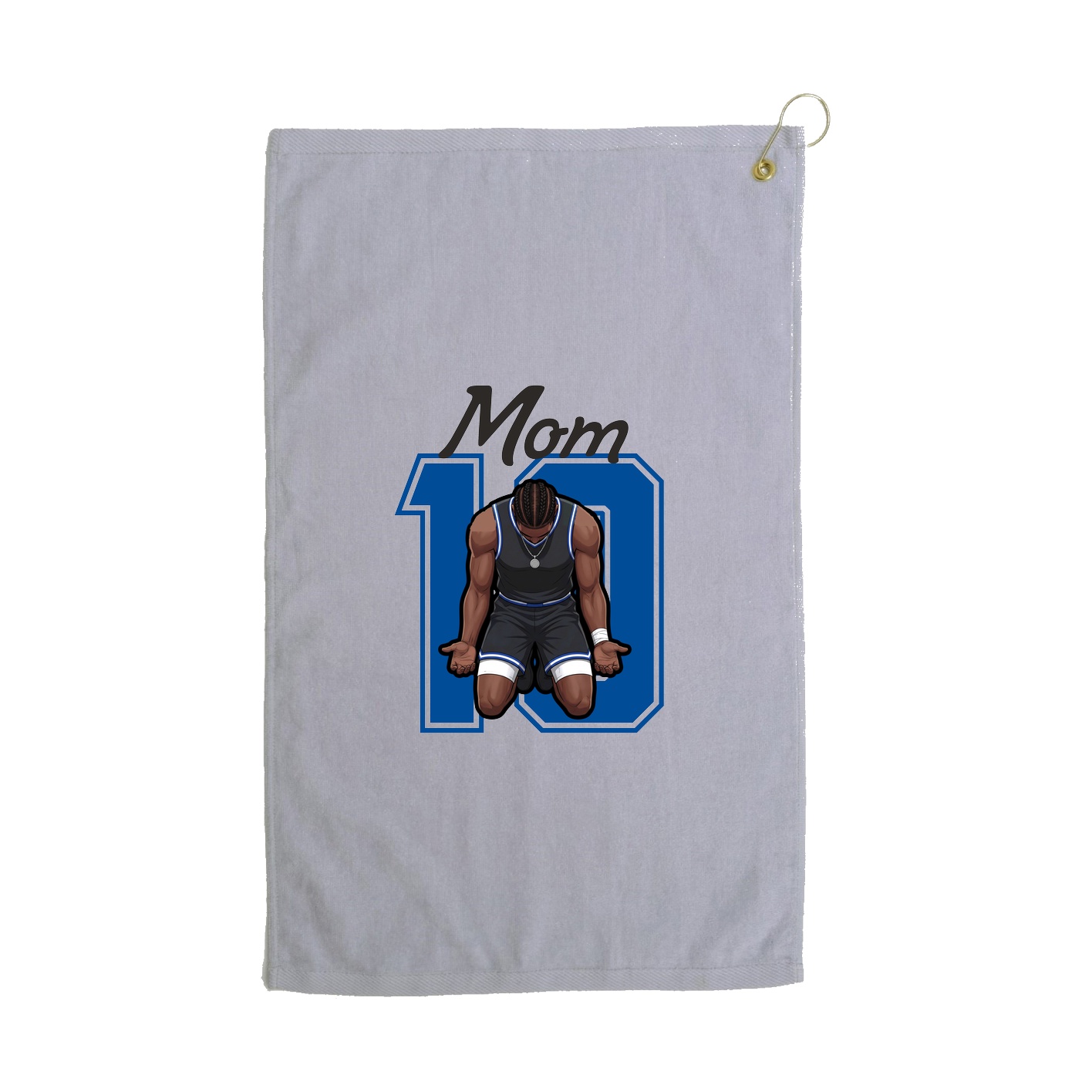 Golf Towel — Mothers Day Shirsey in Grey