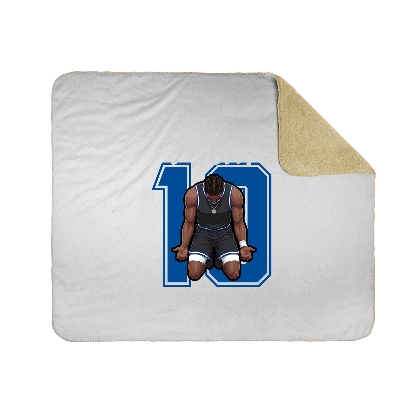 Throw Blanket — Mothers Day Shirsey in White
