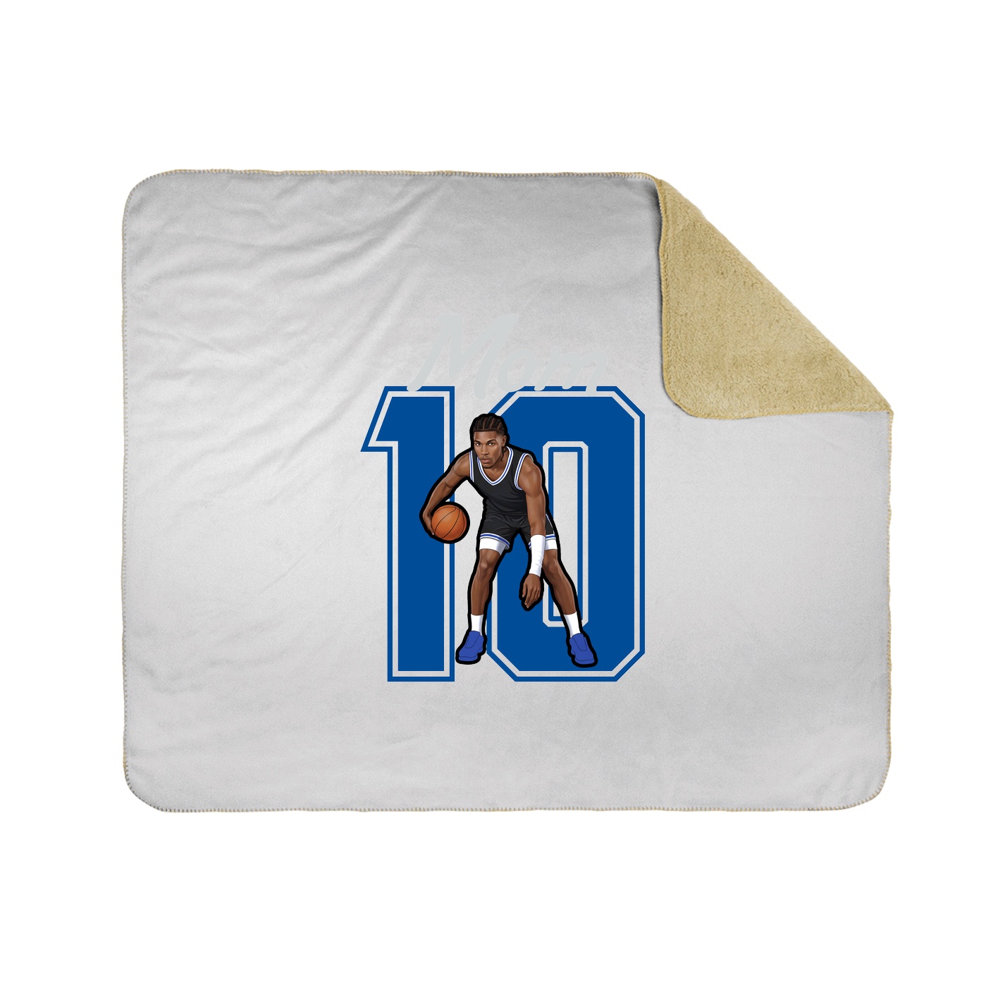 Throw Blanket — Mothers Day Shirsey in White