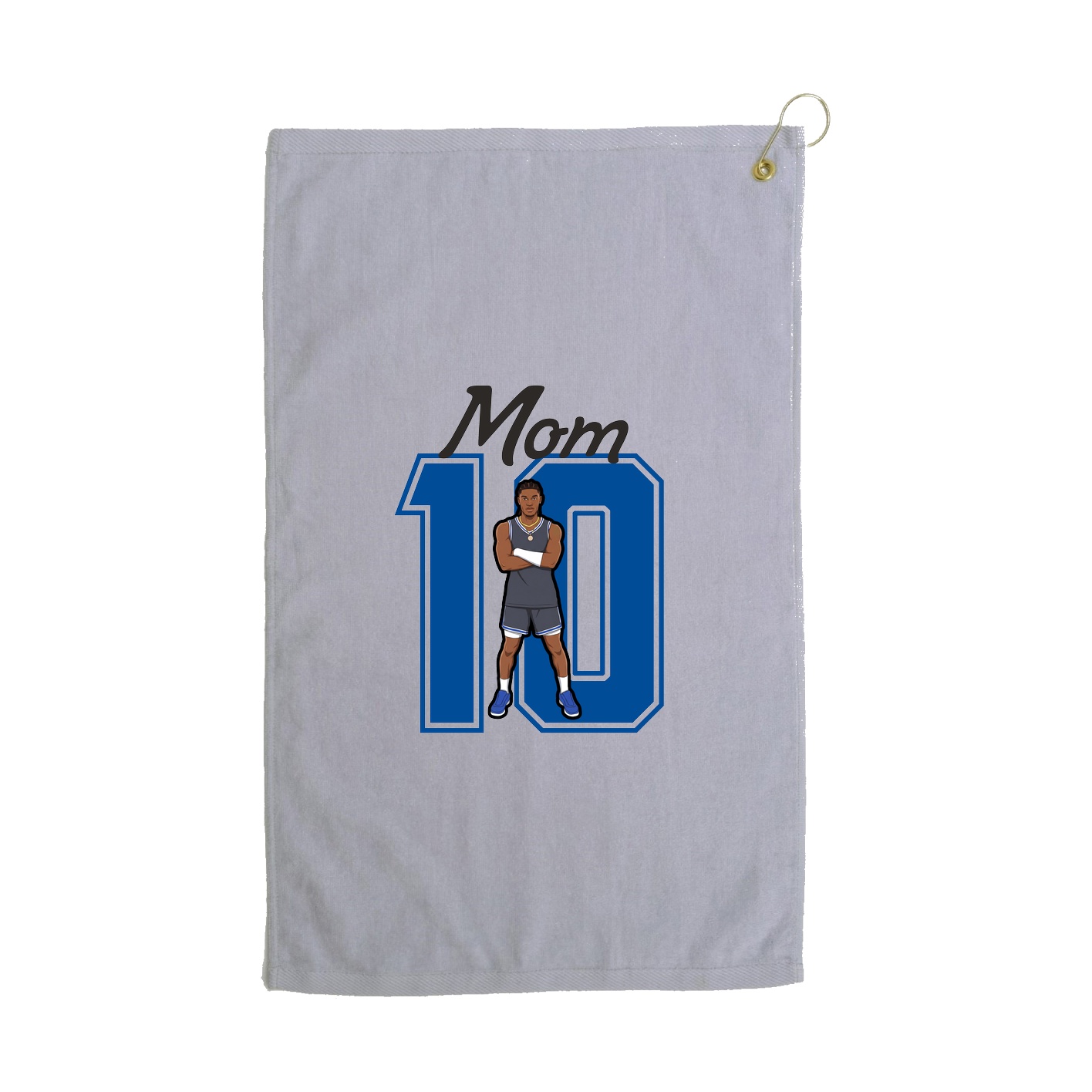 Golf Towel — Mothers Day Shirsey in Grey