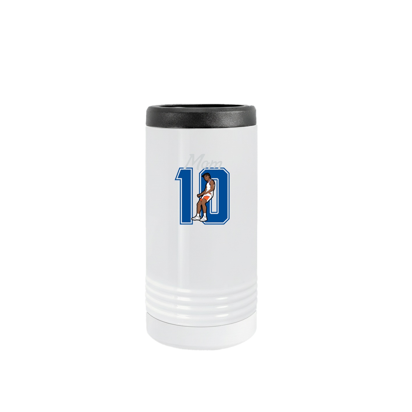 Slim Beverage Holder — Mothers Day Shirsey in White